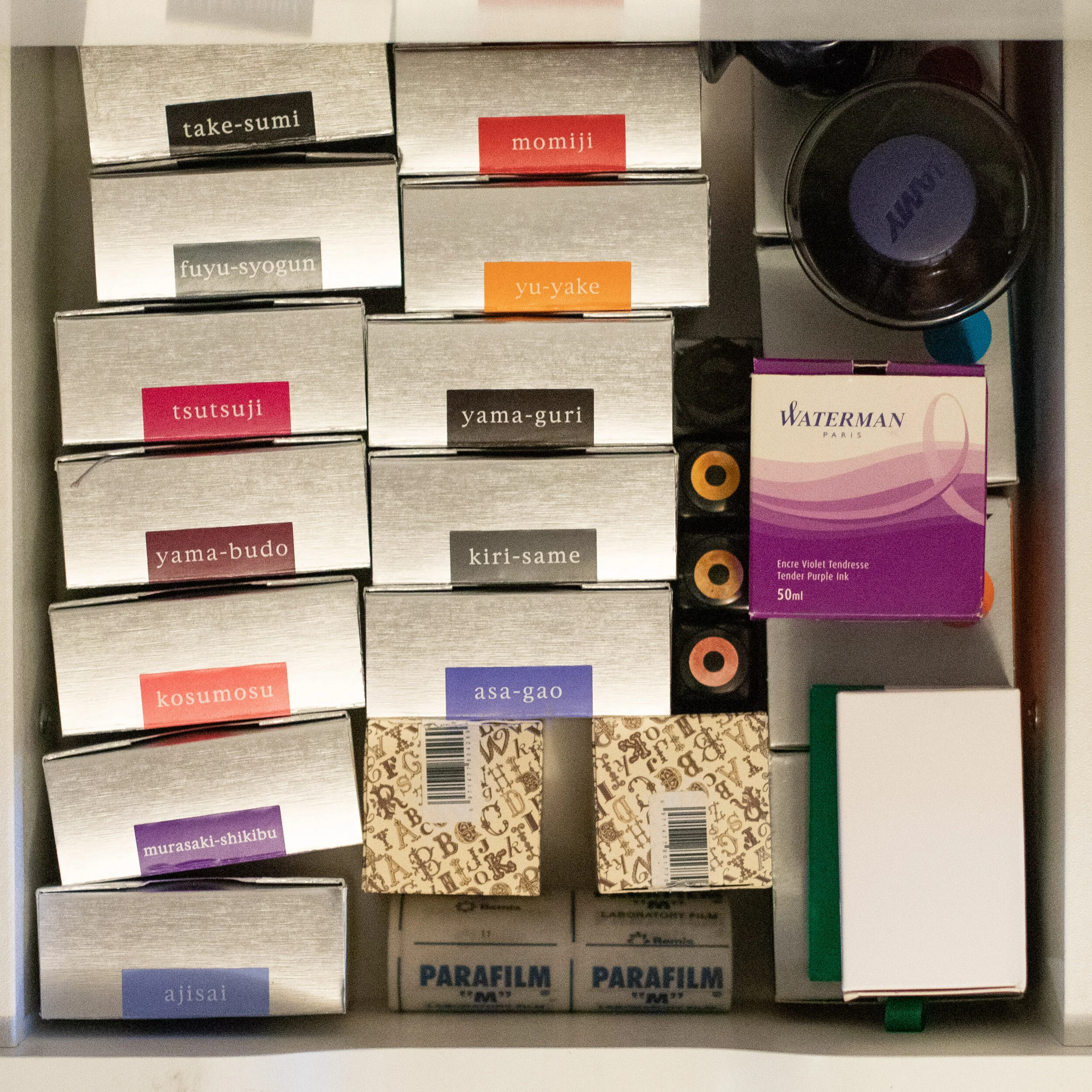 Ink Storage Tour — Mountain of Ink