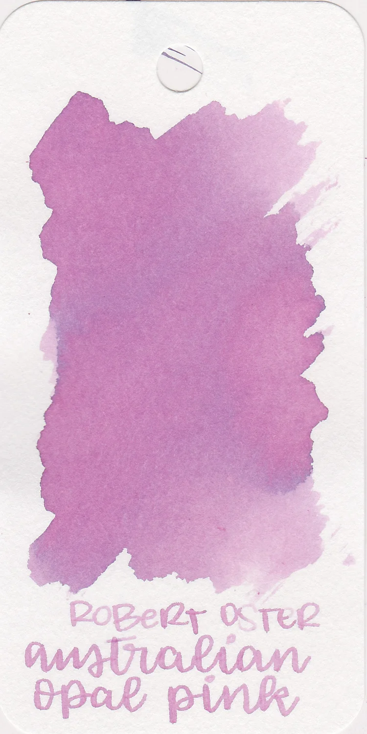 Ink Review #1073: Robert Oster Australian Opal Pink — Mountain of Ink