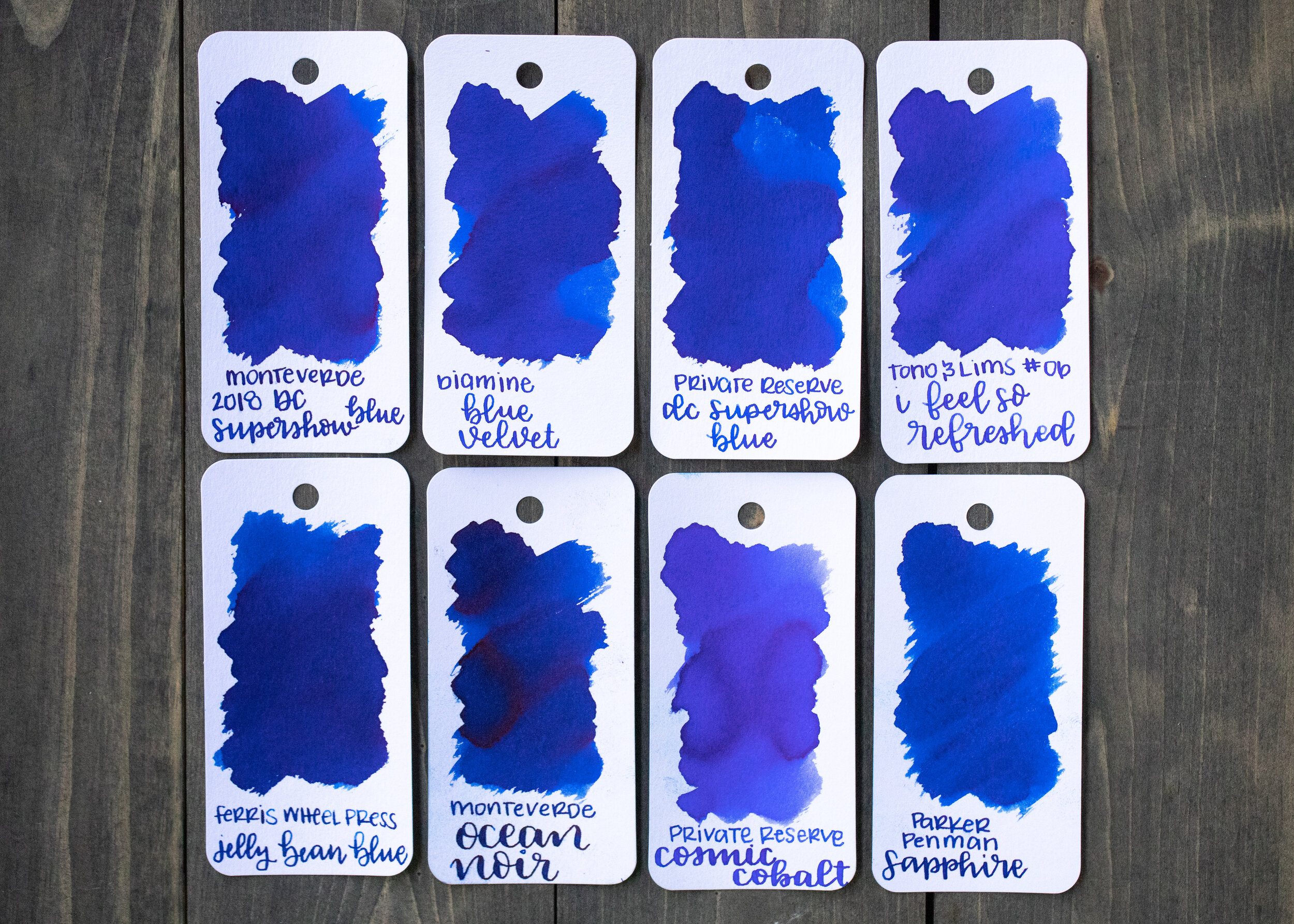 Ink Review 1079 Diamine Blue Velvet — Mountain of Ink