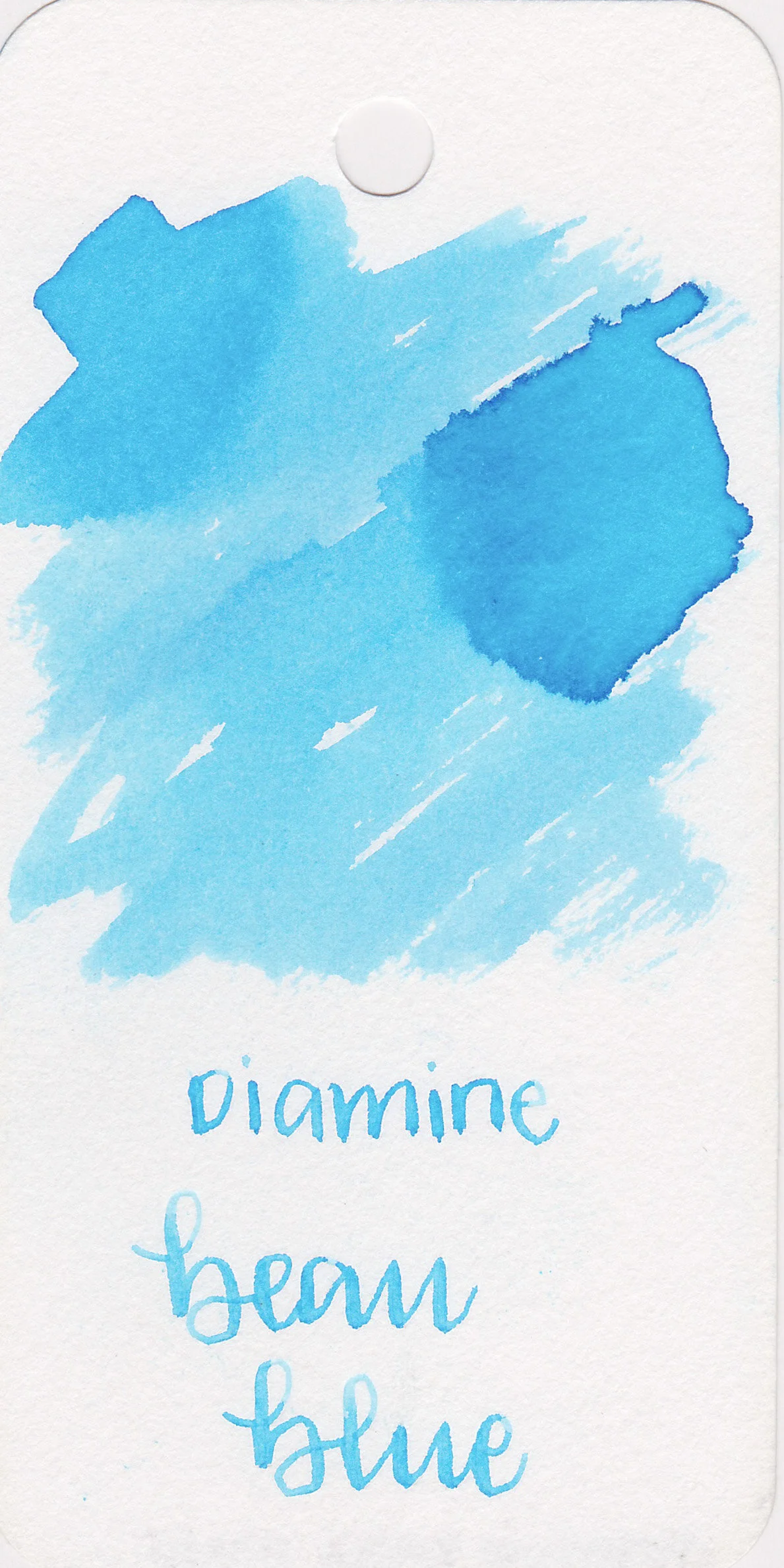 Ink Review #1108: Diamine Beau Blue — Mountain of Ink