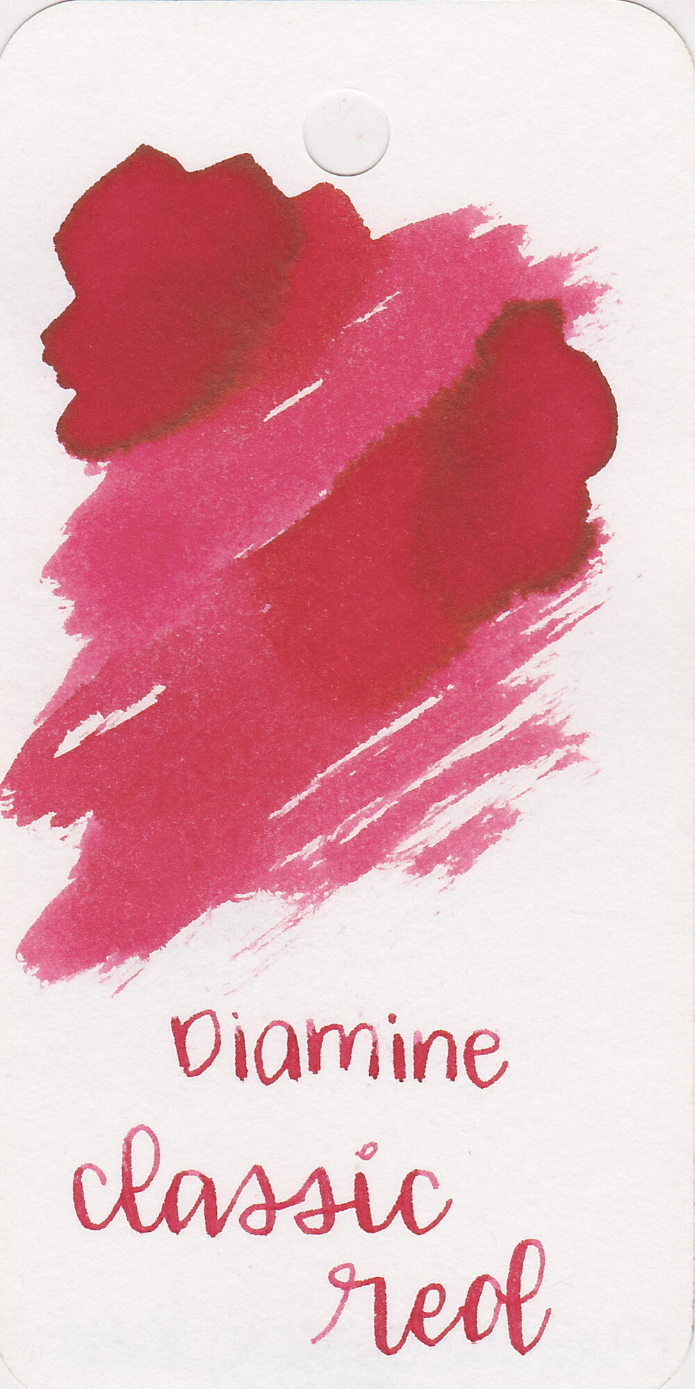 Ink Review #1116: Diamine Classic Red — Mountain of Ink