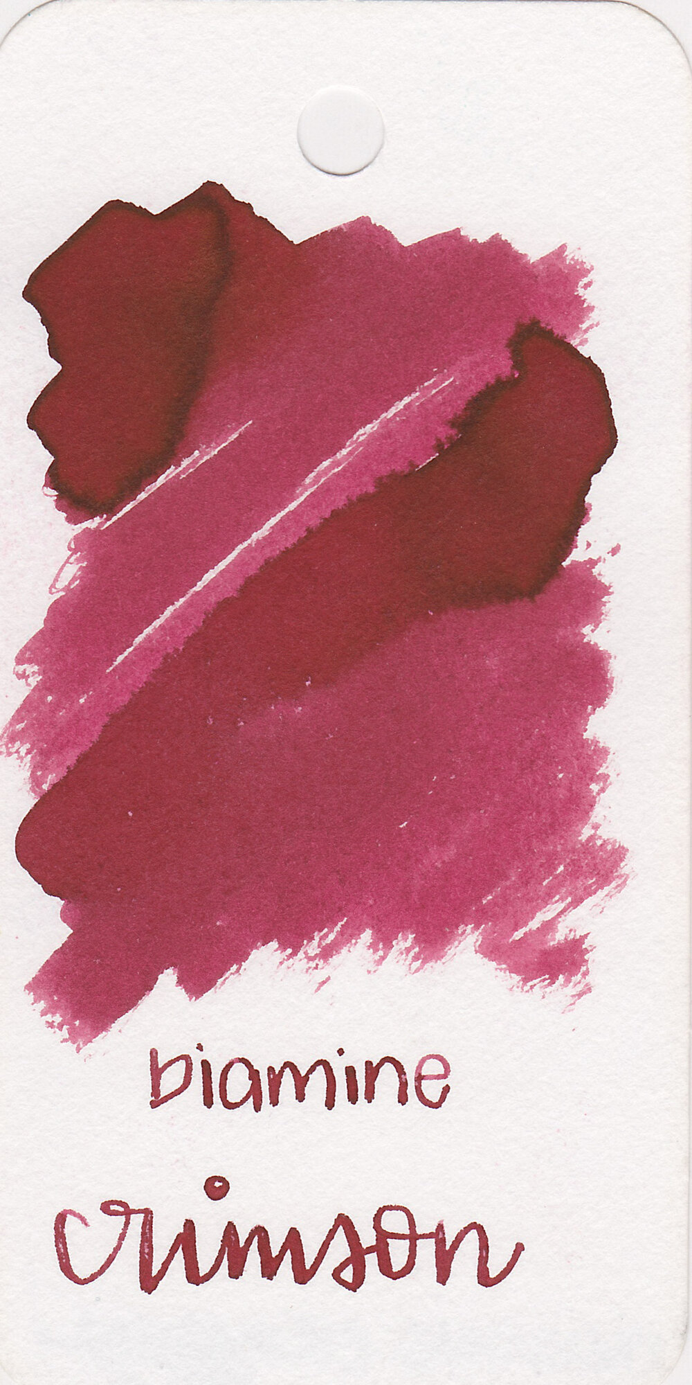 Ink Review #1118: Diamine Crimson — Mountain of Ink