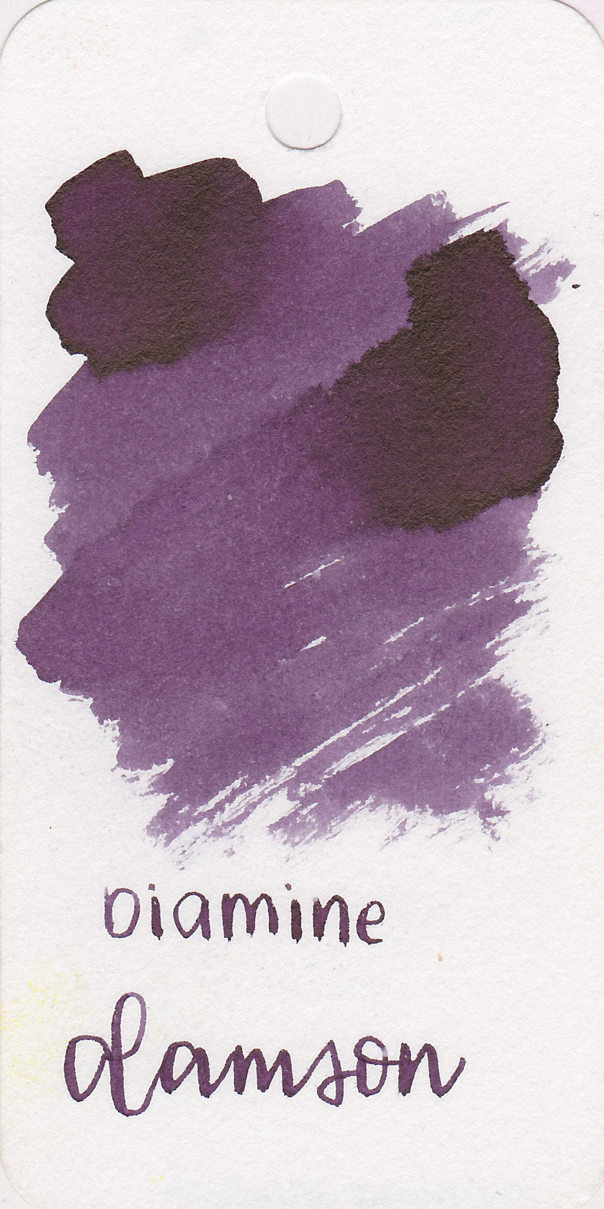 Ink Review #1119: Diamine Damson — Mountain of Ink