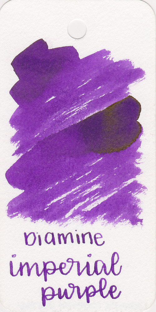 Ink Review #1134: Diamine Imperial Purple — Mountain of Ink