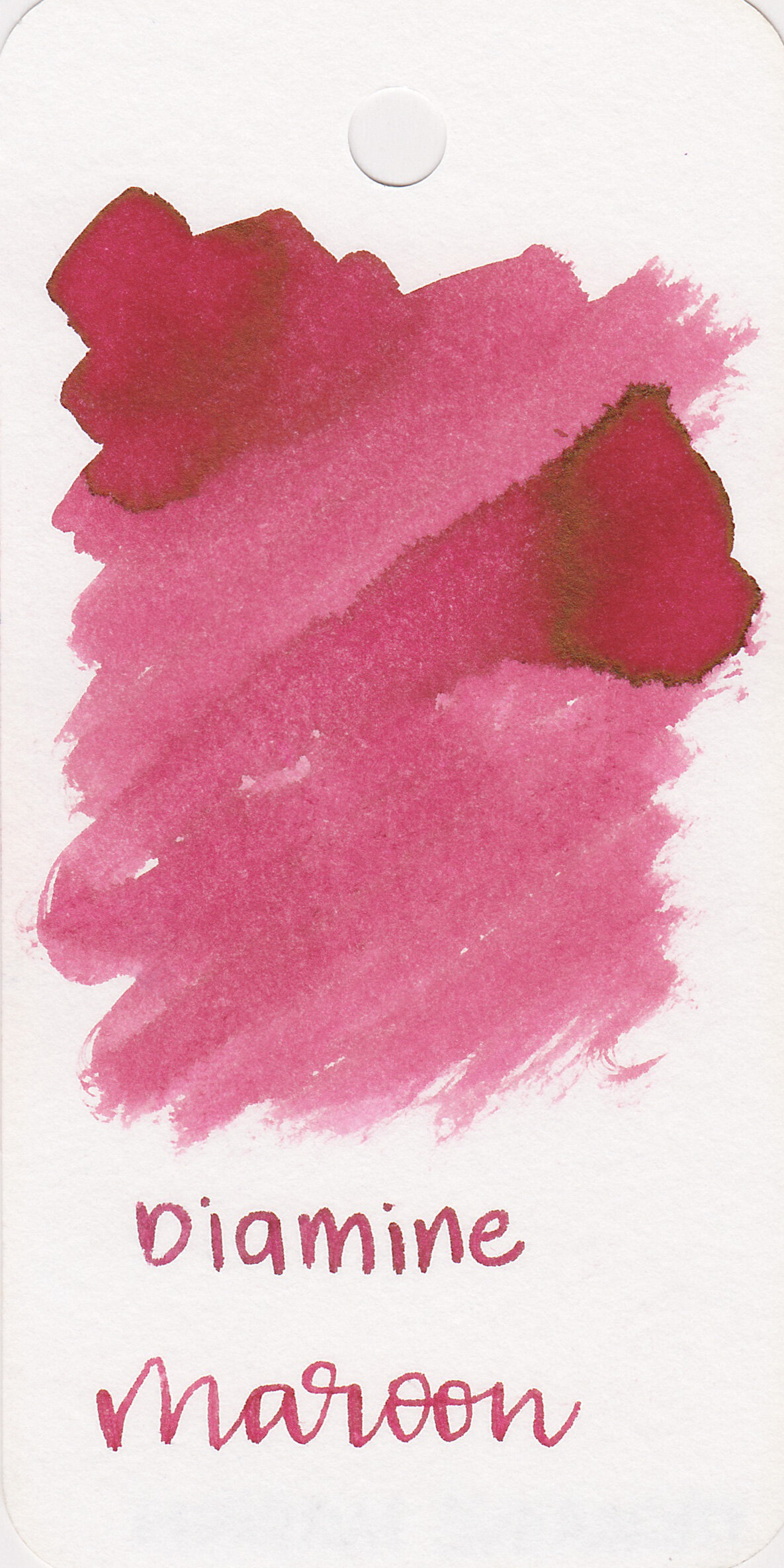 Ink Review #1156: Diamine Maroon — Mountain of Ink
