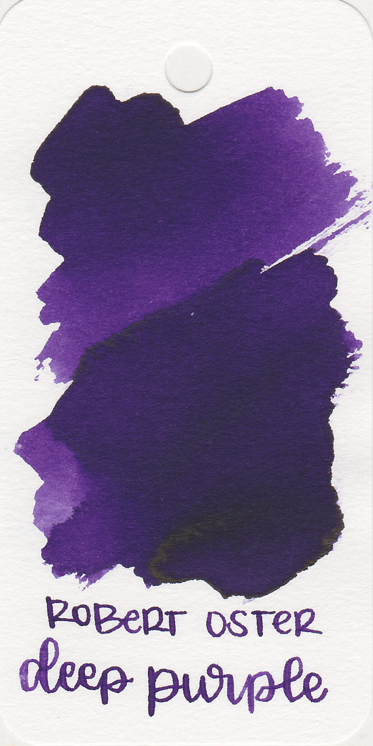 Ink Review #1210: Robert Oster Deep Purple — Mountain of Ink