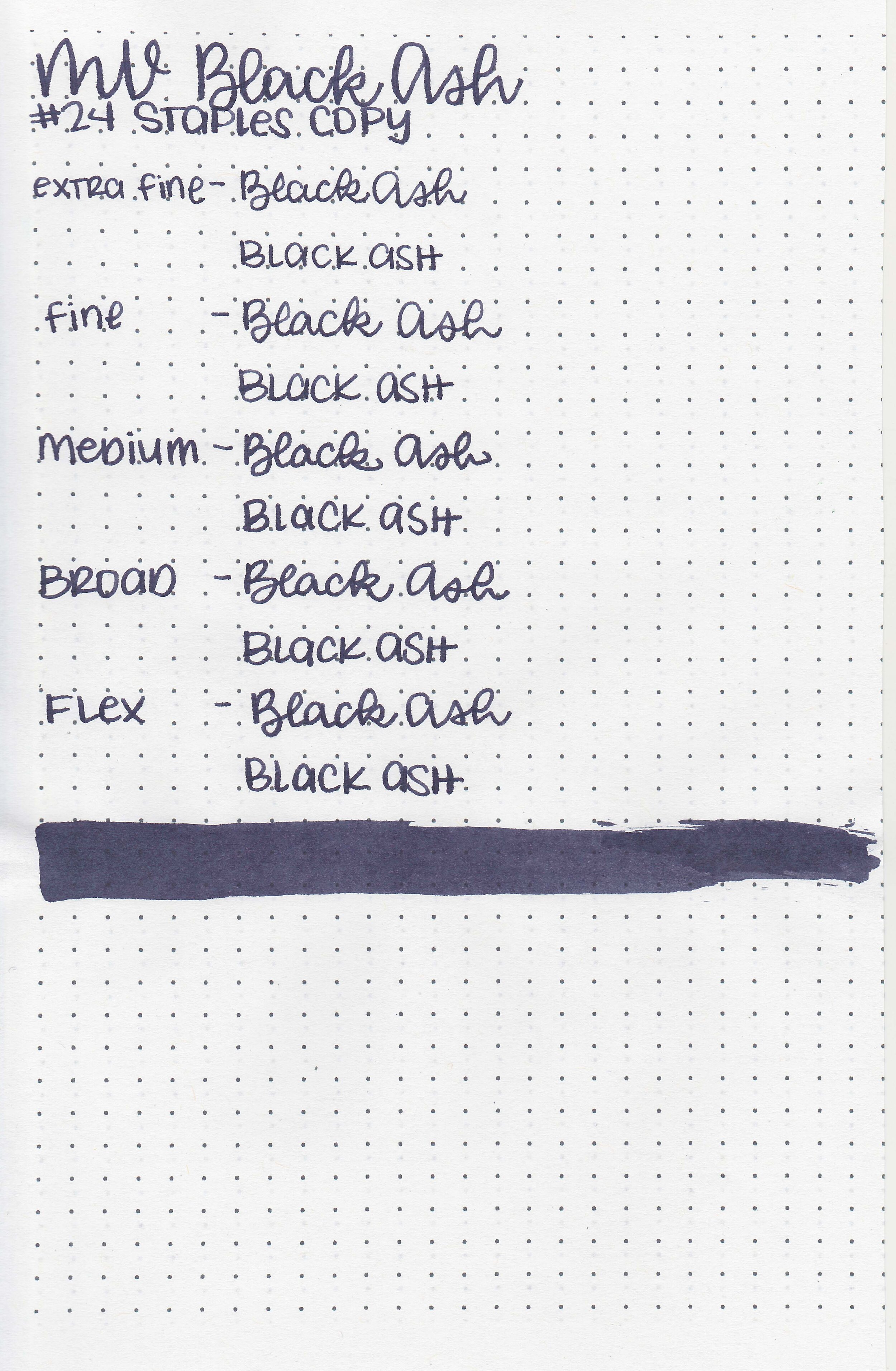Monteverde Black Fountain Pen Ink Review 5 –