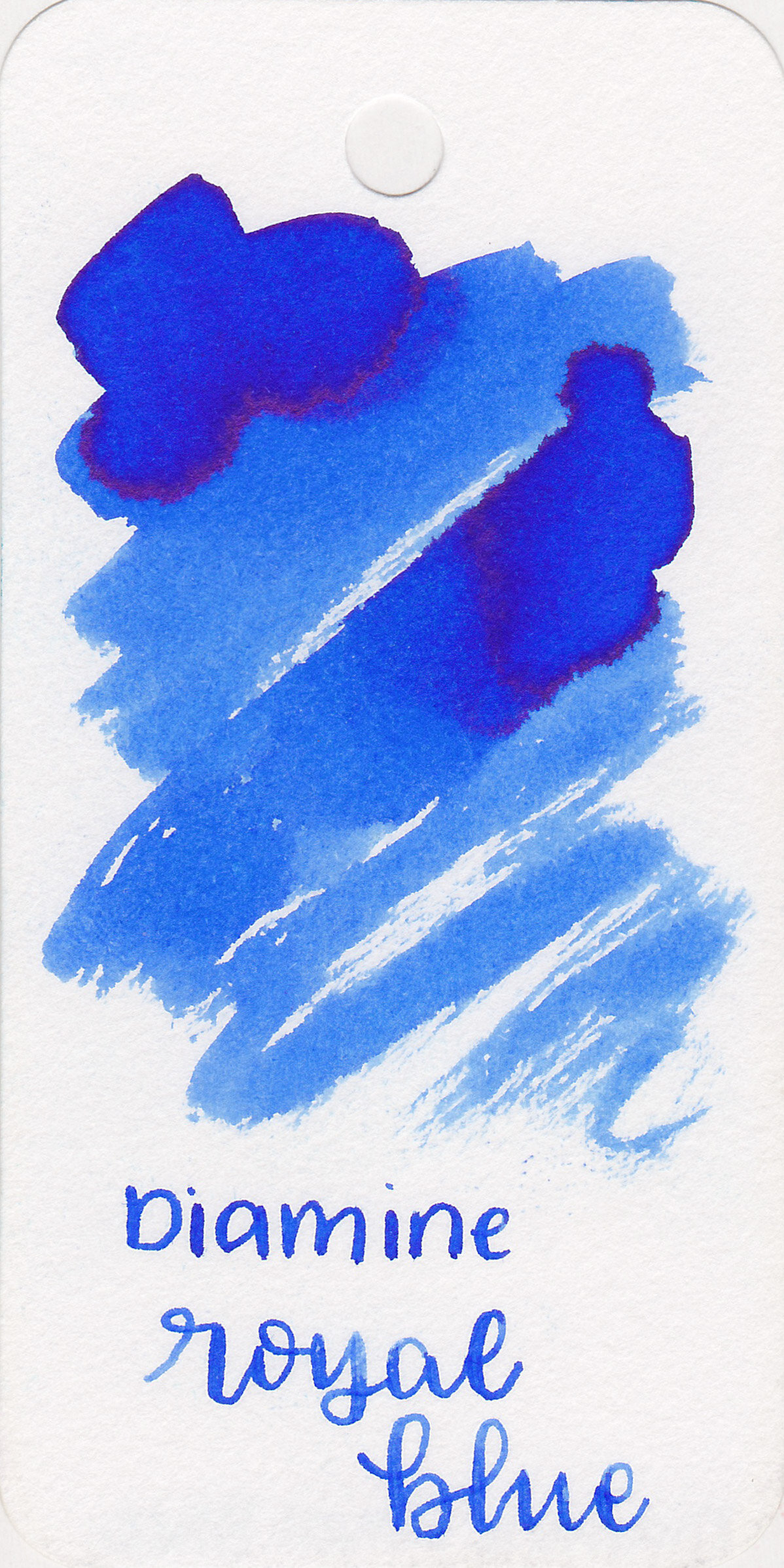 Ink Review #1214: Diamine Royal Blue — Mountain of Ink