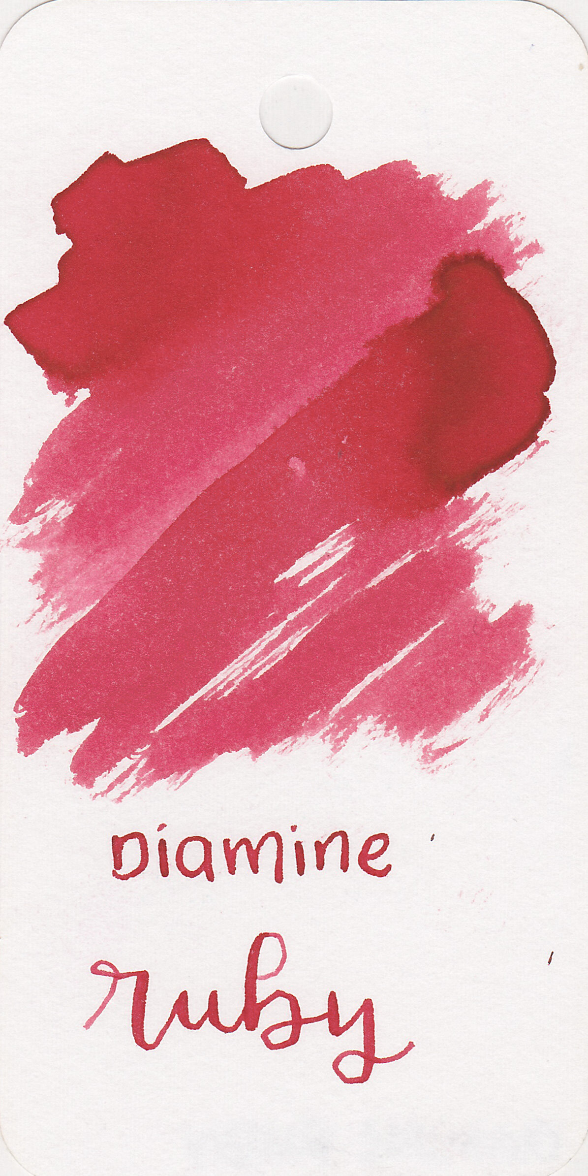 Ink Review #1216: Diamine Ruby — Mountain of Ink
