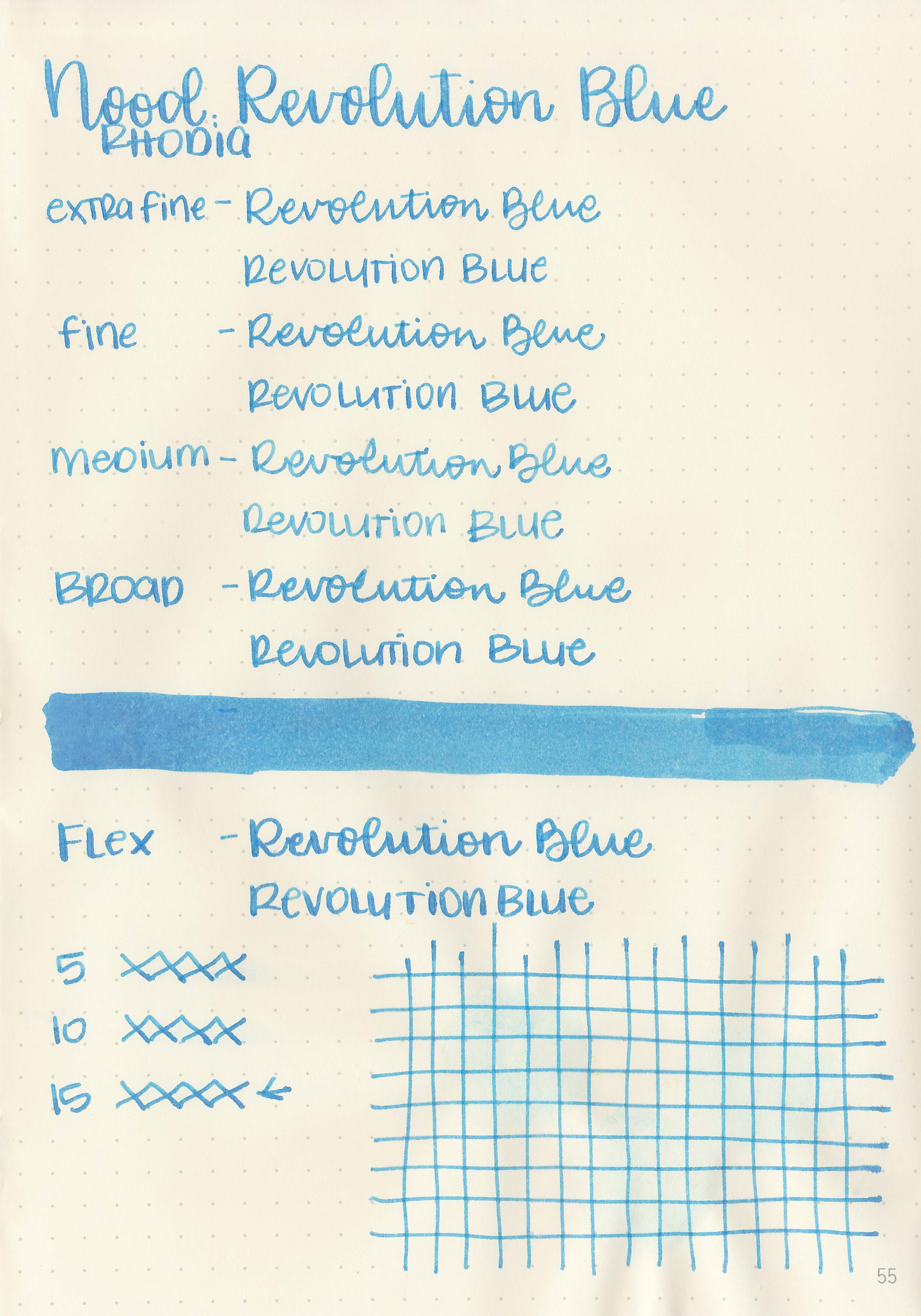 Ink Review - Noodler's Turquoise fountain pen ink — Inky Inspirations