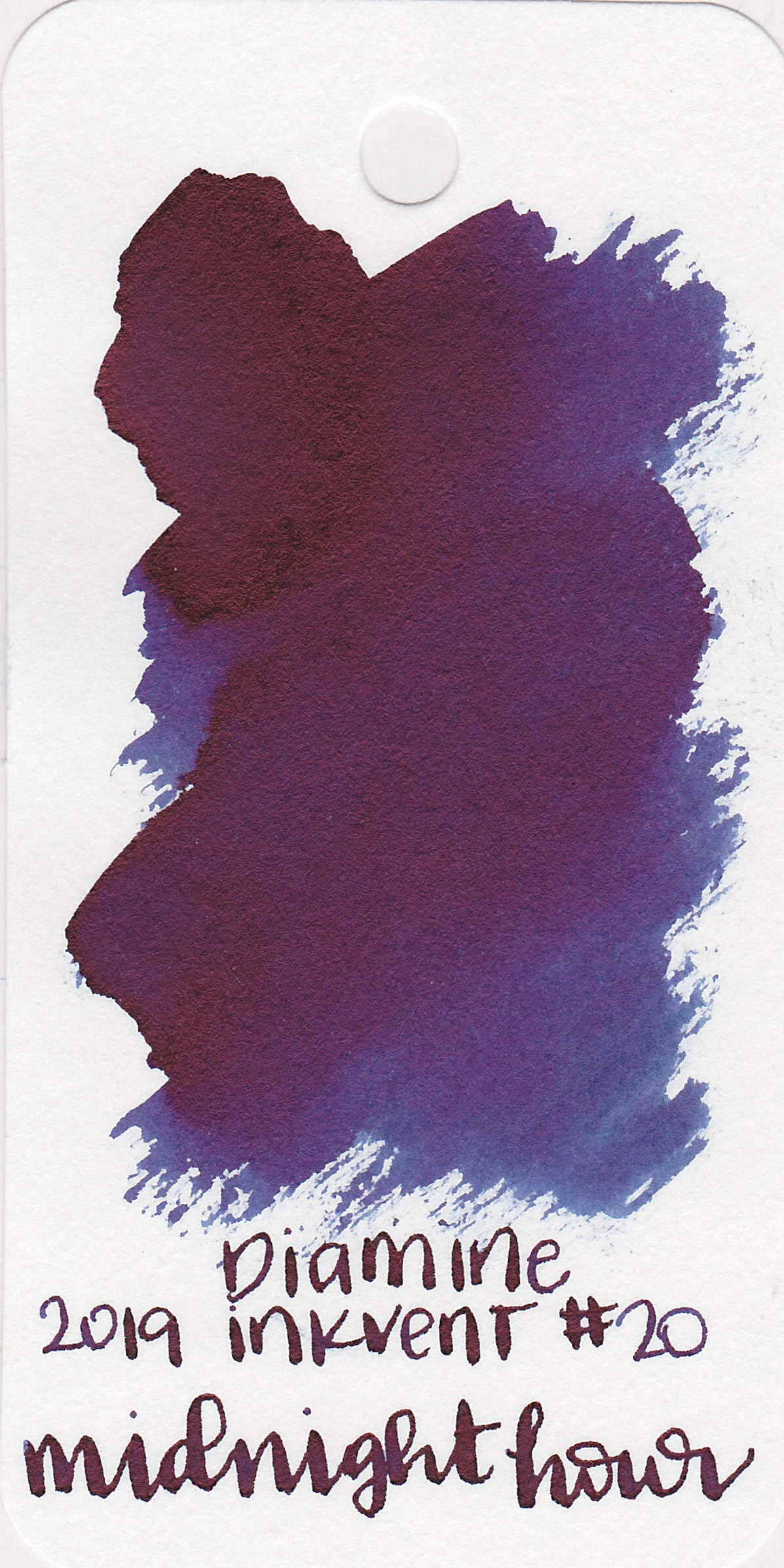 Midnight Ink Color Ink Review #921 Redux: Diamine Midnight Hour — Mountain of Ink