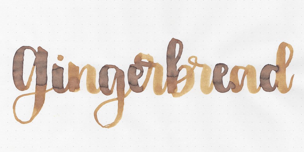 Ink Review #920 Redux: Diamine Gingerbread — Mountain of Ink