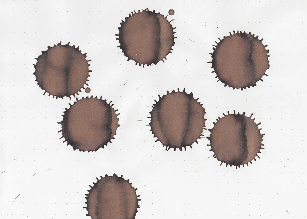 Ink Review #920 Redux: Diamine Gingerbread — Mountain of Ink