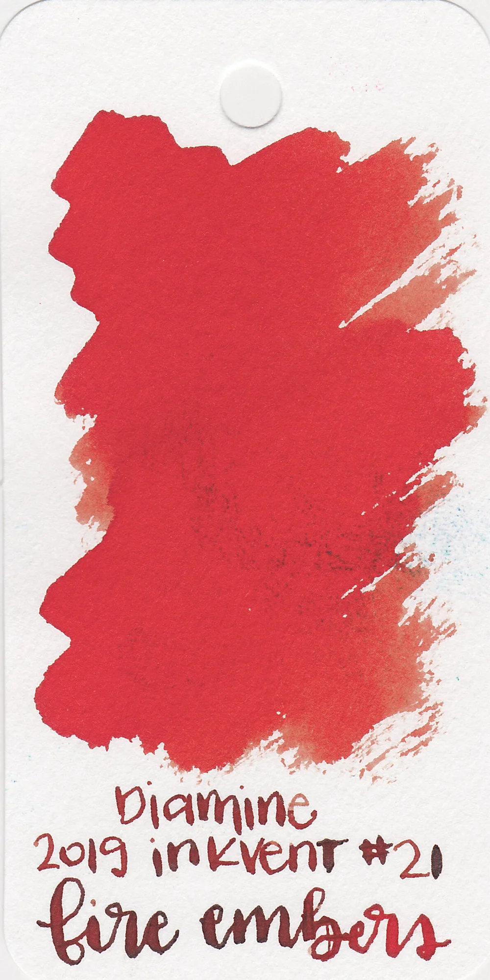 Ink Review #922 Redux: Diamine Fire Embers — Mountain of Ink