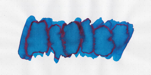 Ink Review #1254: Robert Oster True Blue — Mountain of Ink