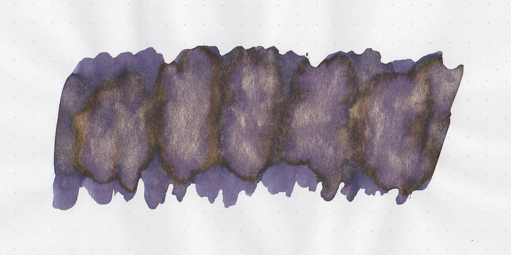 Ink Review #1299: Robert Oster Barossa Gilt — Mountain of Ink