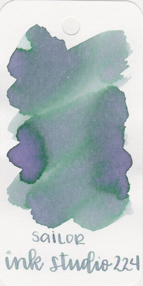 Ink Review #1351: Sailor Ink Studio 224 — Mountain of Ink