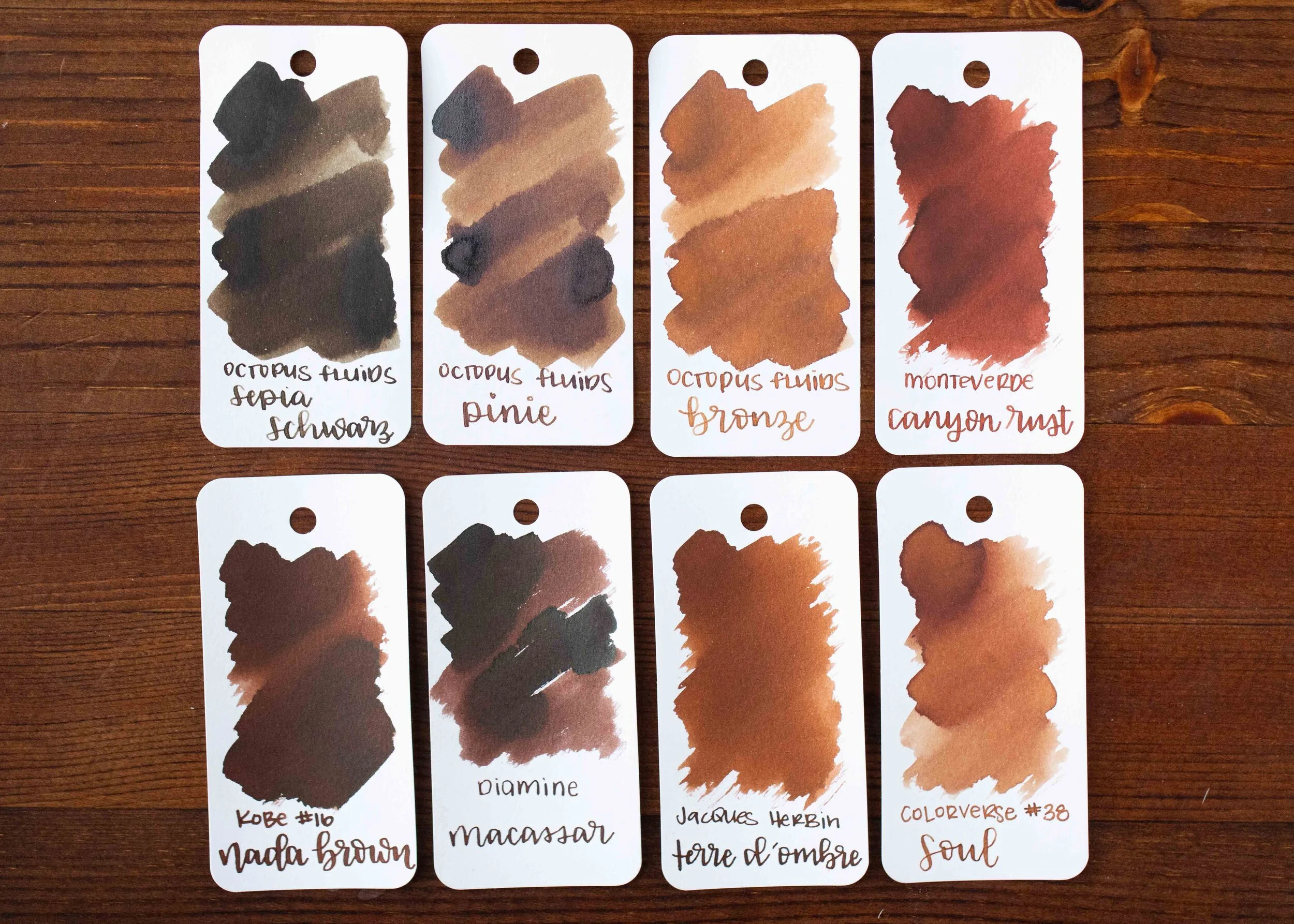 Octopus Ink Sample Octopus Fluids Inks Set 2 — Mountain of Ink