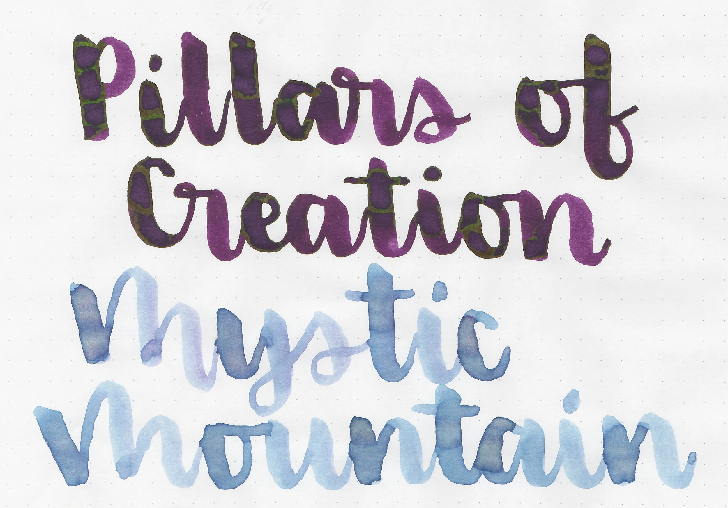 Colorverse Pillars of Creation & Mystic Mountain — Mountain of Ink