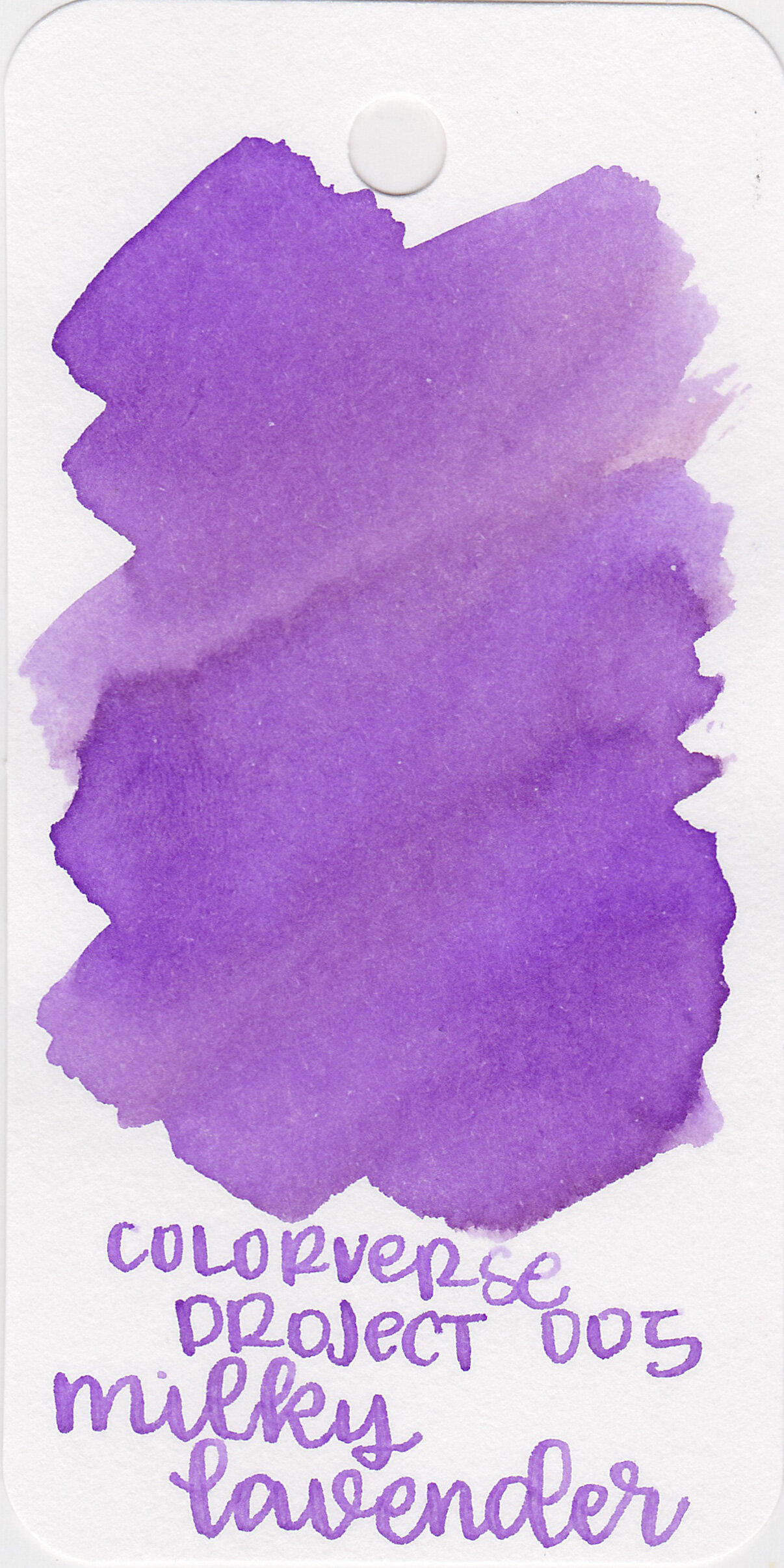 Ink Review #1486: Colorverse 005 Milky Lavender — Mountain of Ink