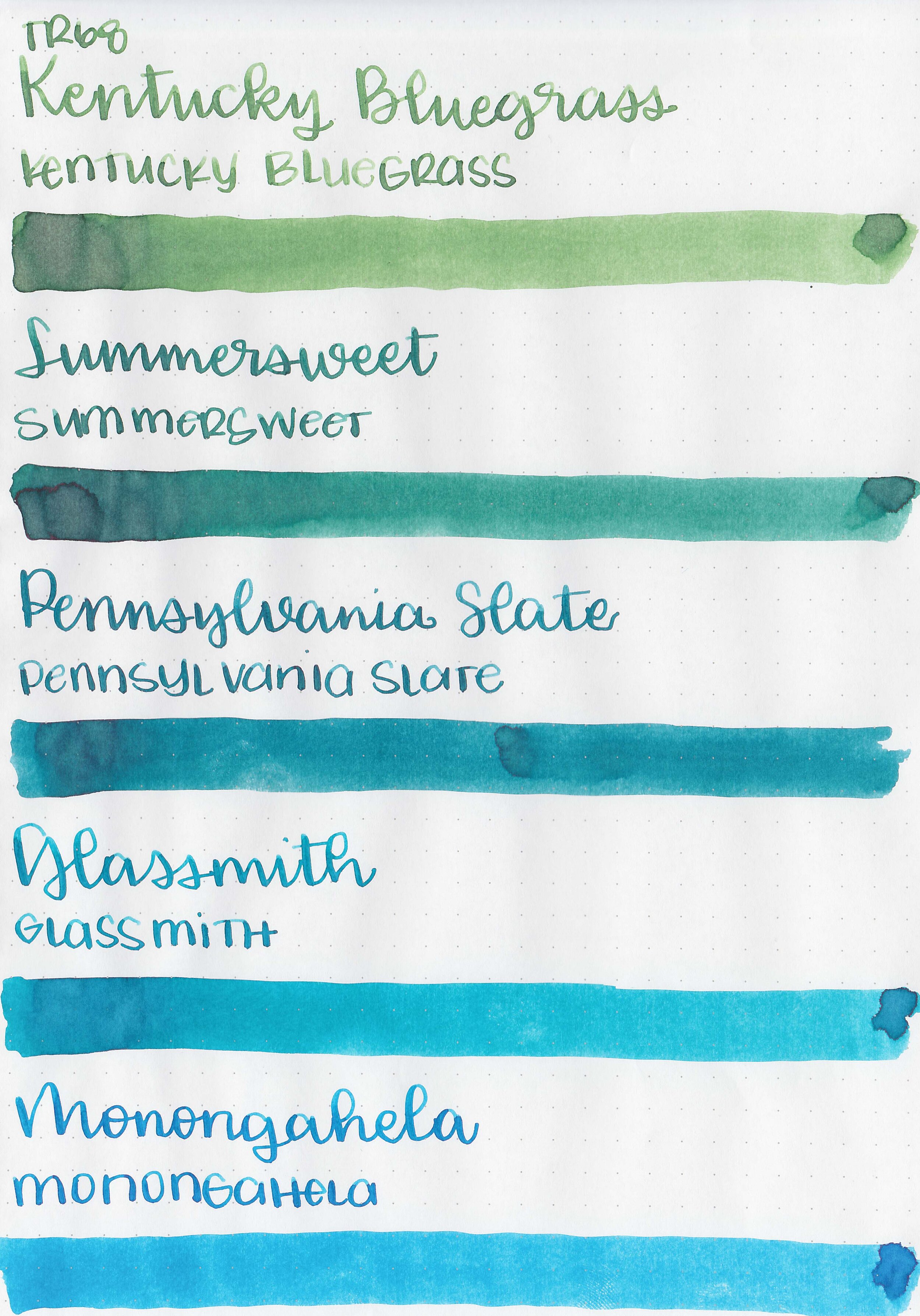 Birmingham Pen Company Pennsylvania Slate Ink Review — The Pen Addict