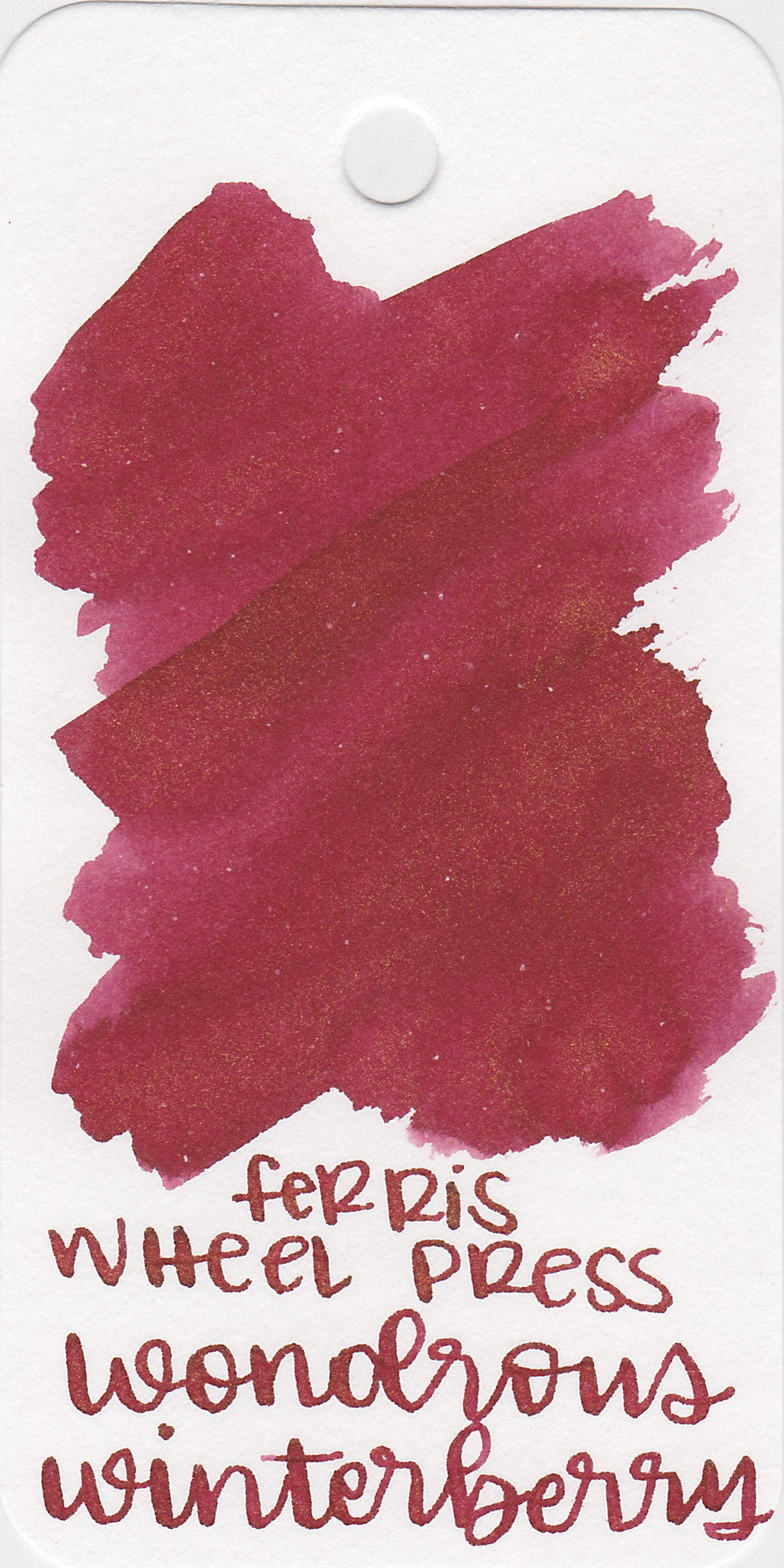 Ink Review #2396: Ferris Wheel Press Song of Scarlet — Mountain of Ink