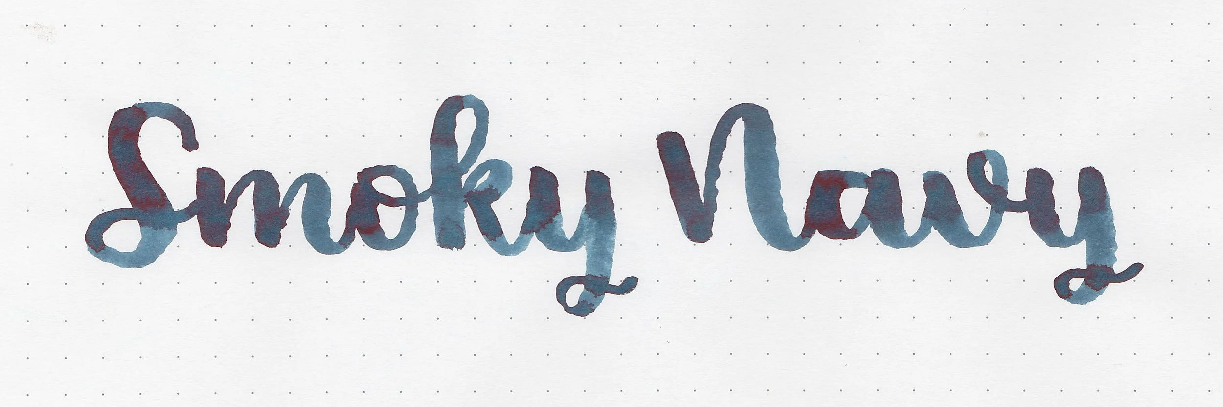 Ink Review #2718: Teranishi Guitar Smoky Navy — Mountain of Ink