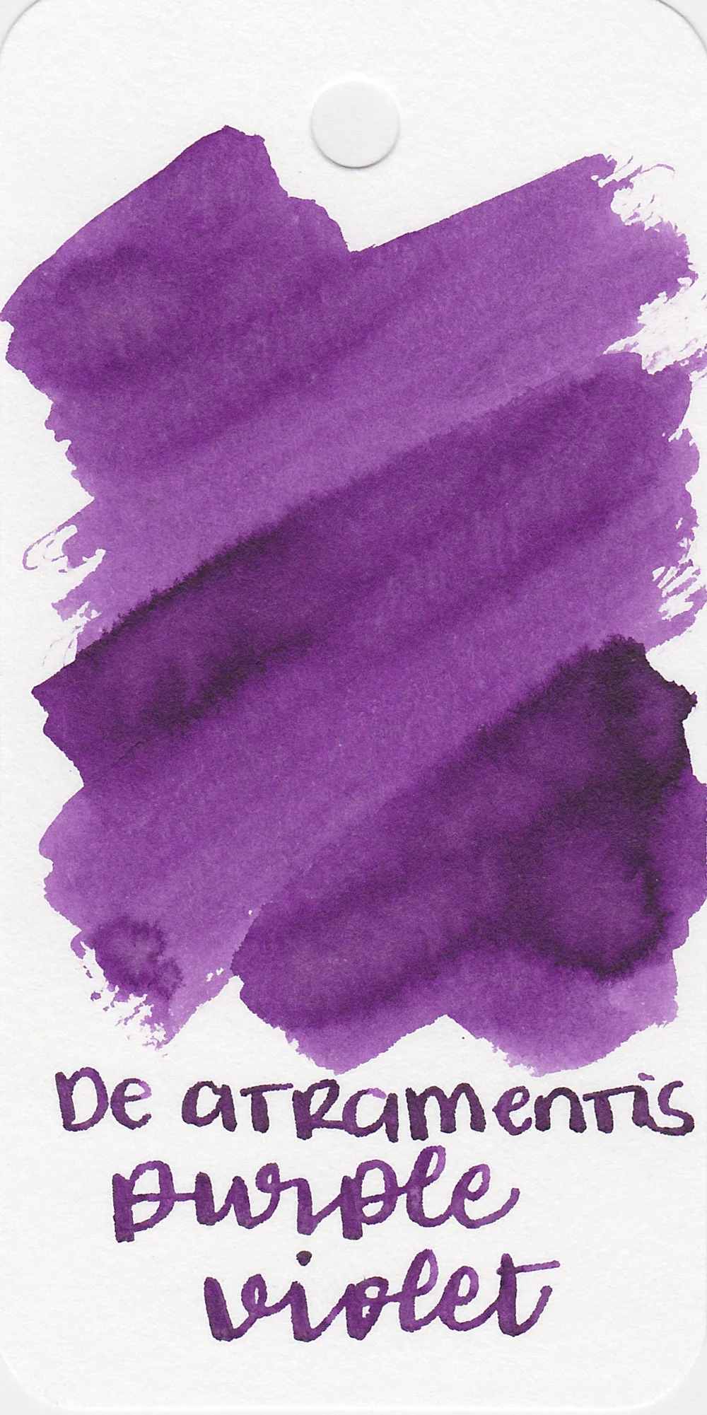 Ink Review #2187: De Atramentis Document Purple Violet — Mountain of Ink