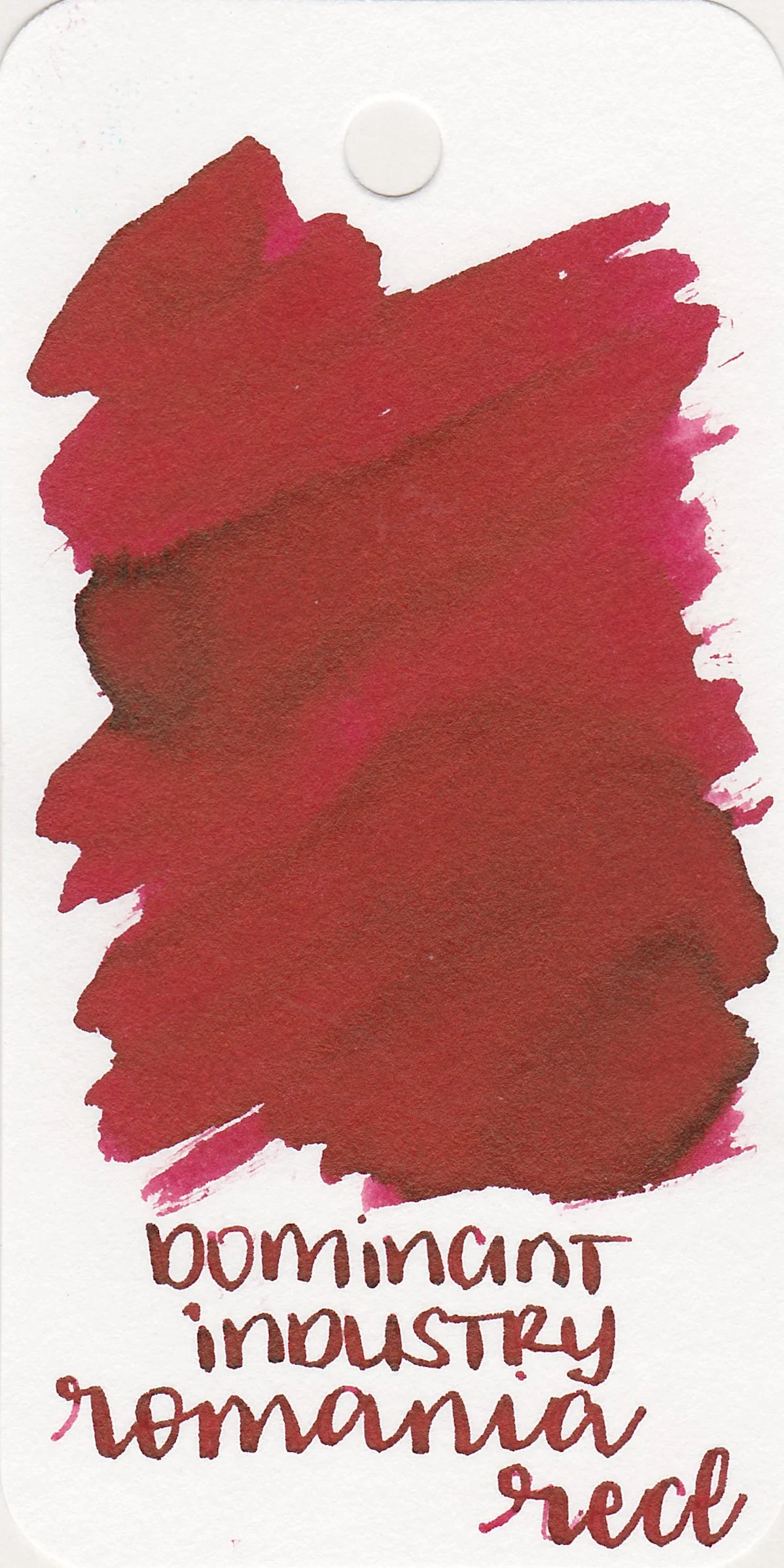 Ink Review #2238: Dominant Industry Romania Red — Mountain of Ink