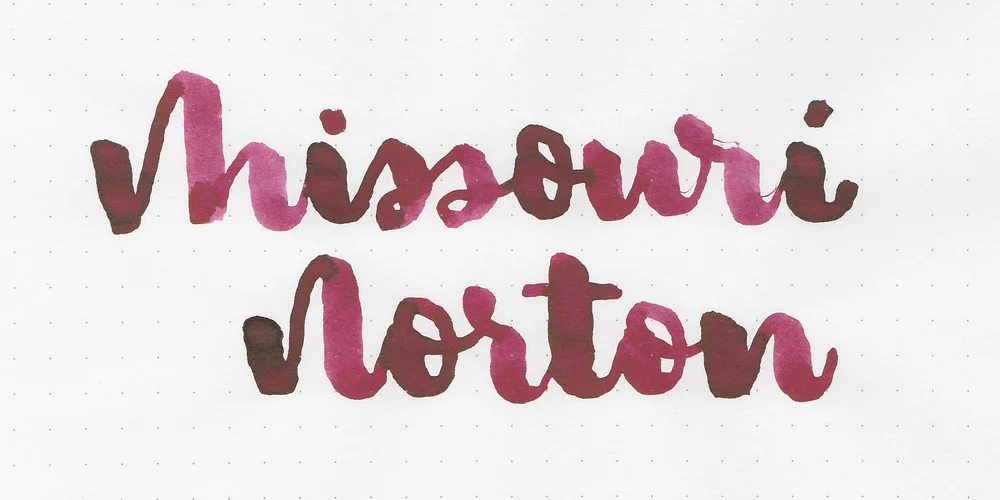Ink Review 1832 KWZ Missouri Norton — Mountain of Ink