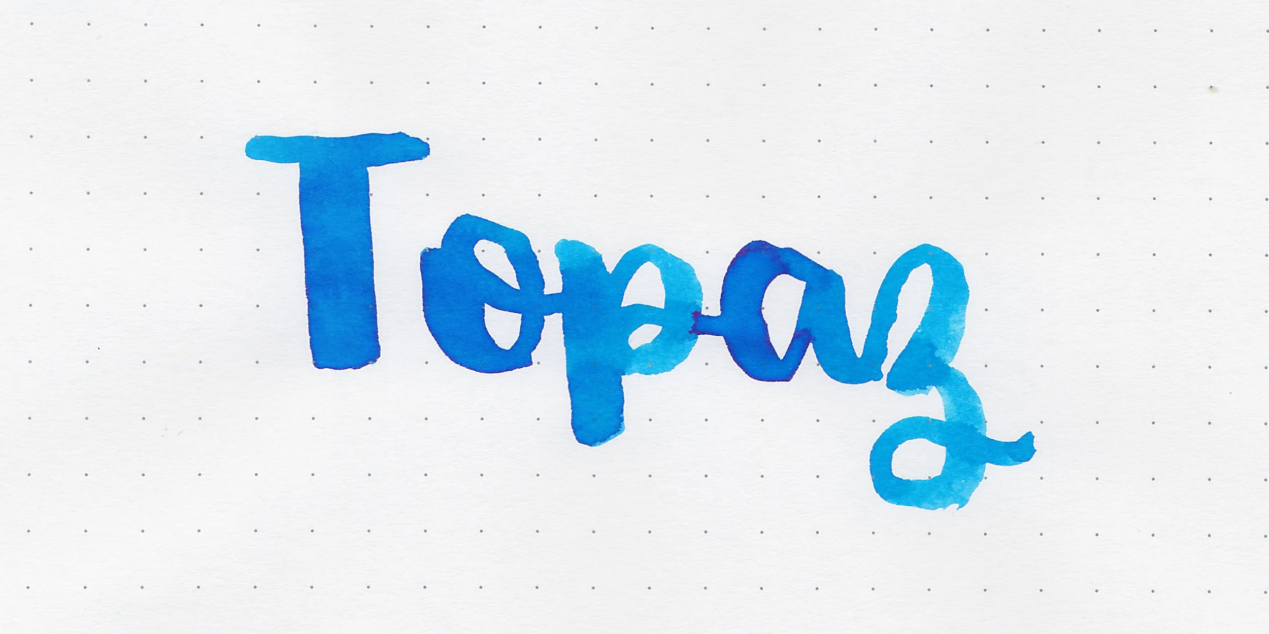 Topperz Ink Ink Review #2464: Pelikan Edelstein Topaz — Mountain of Ink