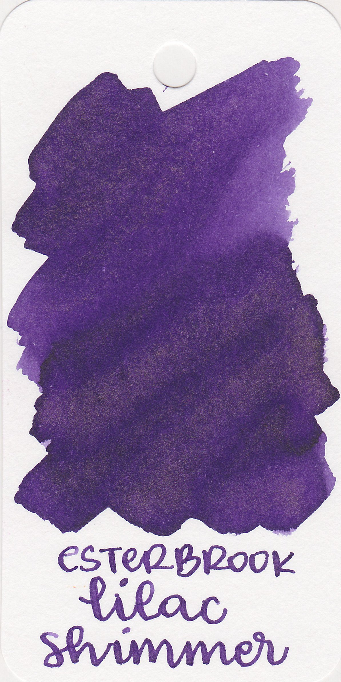 Ink Review #1783: Esterbrook Lilac Shimmer — Mountain of Ink
