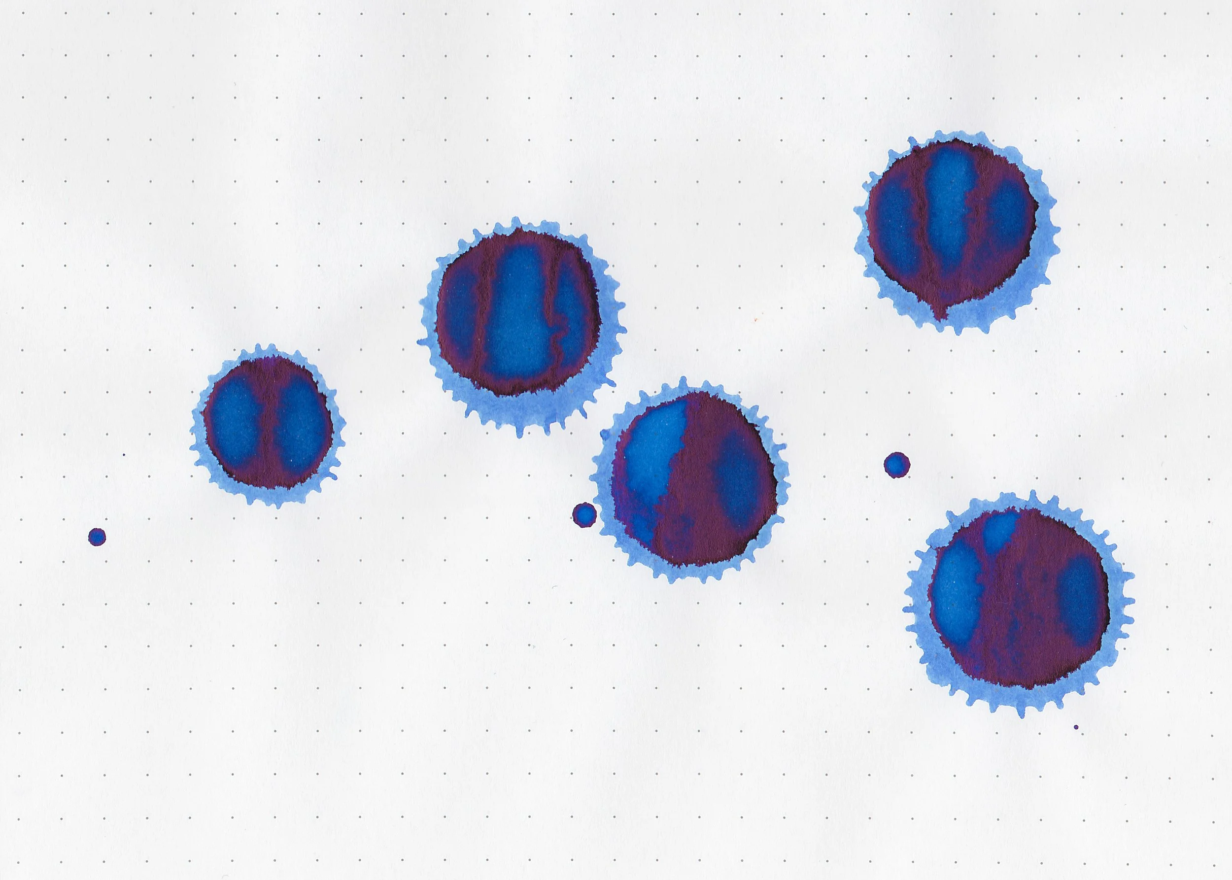 Ink review 2478 r k konigsblau mountain of ink