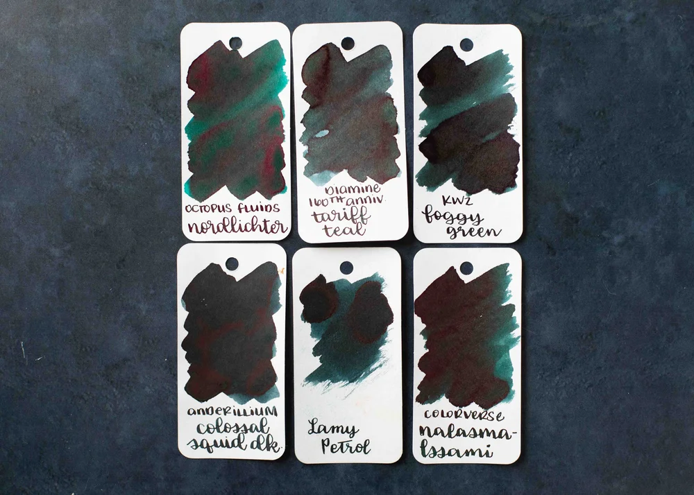 Ink Review #2728: Diamine Tariff Teal — Mountain of Ink