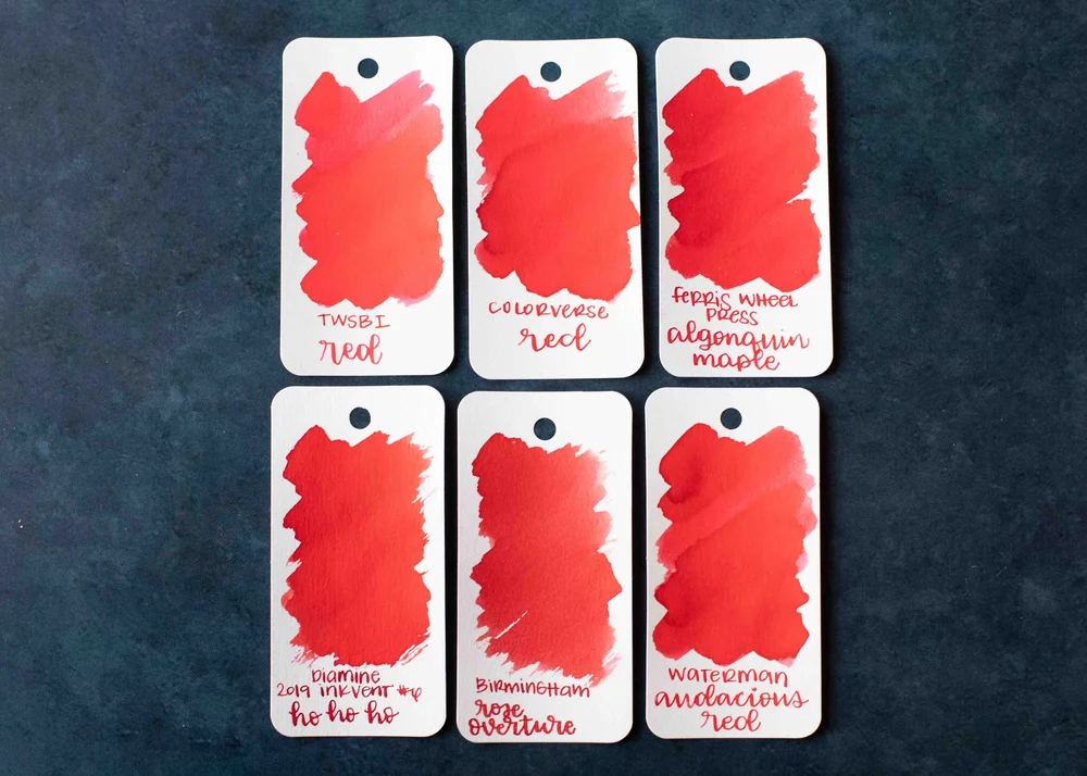Ink Review #2892: Colorverse Office Red — Mountain of Ink