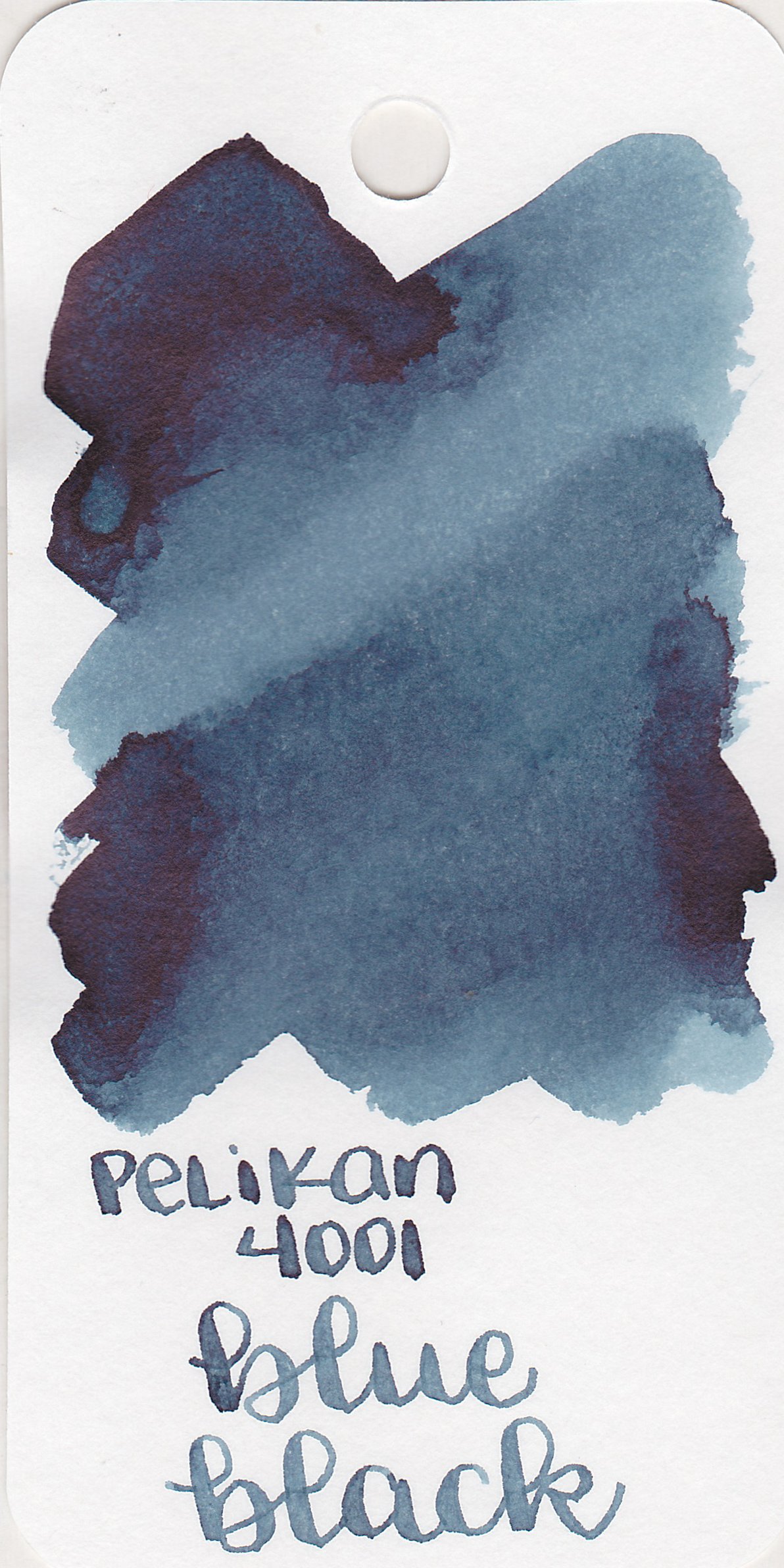 Ink Review #2451: Pelikan 4001 Blue Black — Mountain of Ink