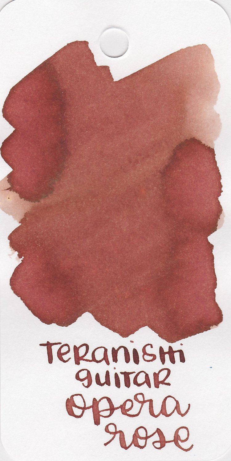 Ink Review #2802: Teranishi Guitar Opera Rose — Mountain of Ink