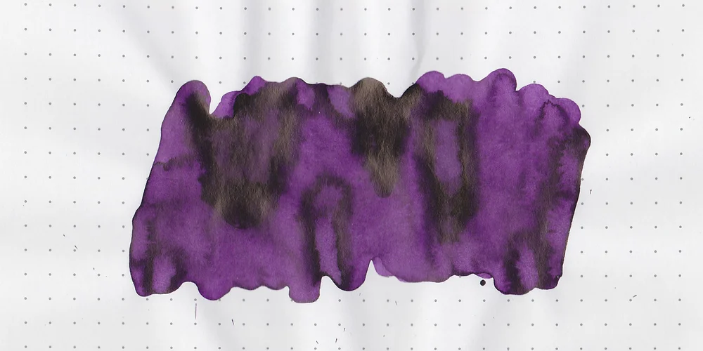 Ink Review #2187: De Atramentis Document Purple Violet — Mountain of Ink