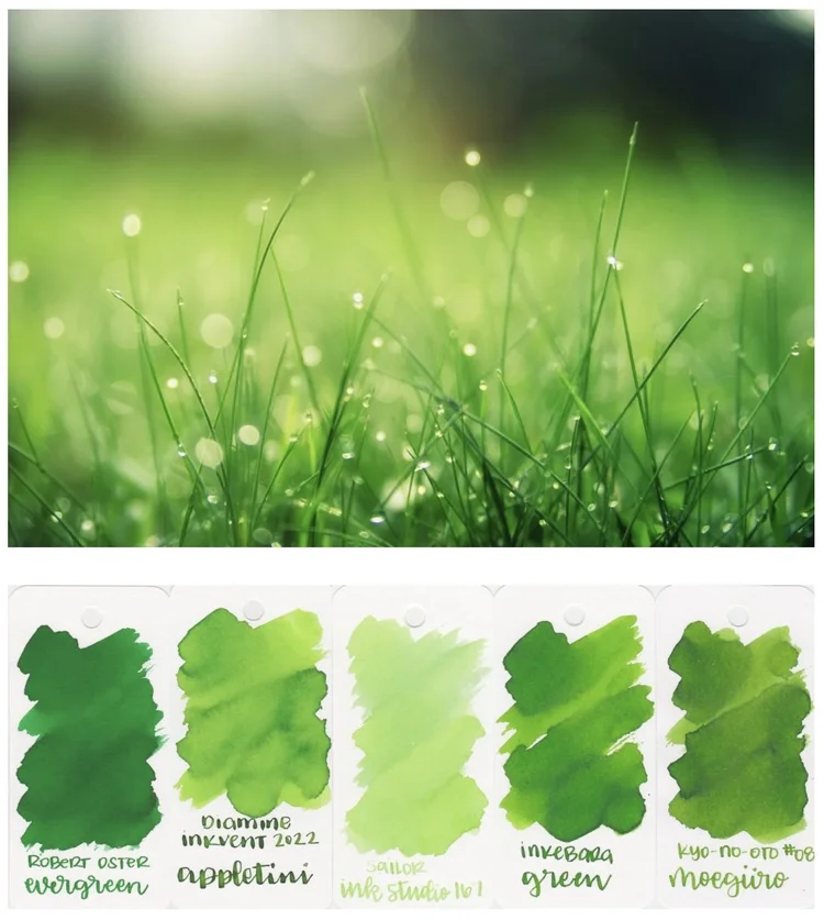 Spring Means Green Ink Palettes — Mountain of Ink