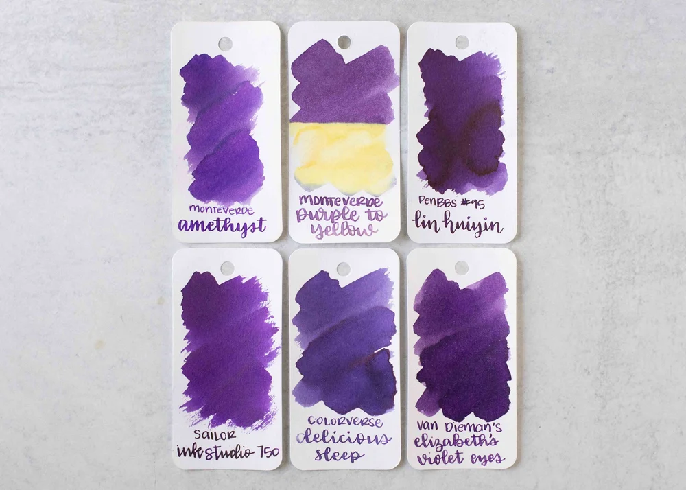 Monteverde Color Changing Inks, Part 2 — Mountain of Ink