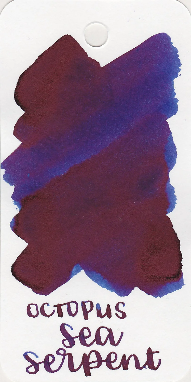 Ink Review #2511: Octopus Fluids Sea Serpent — Mountain of Ink