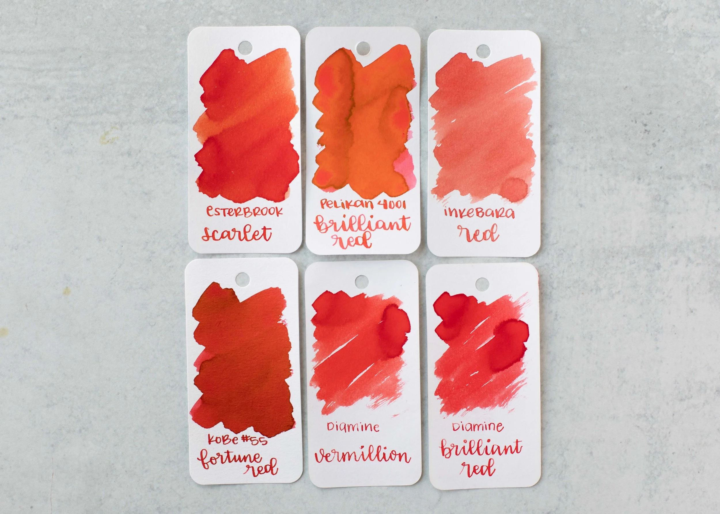 Ink Review #2497: Pelikan 4001 Brilliant Red — Mountain of Ink