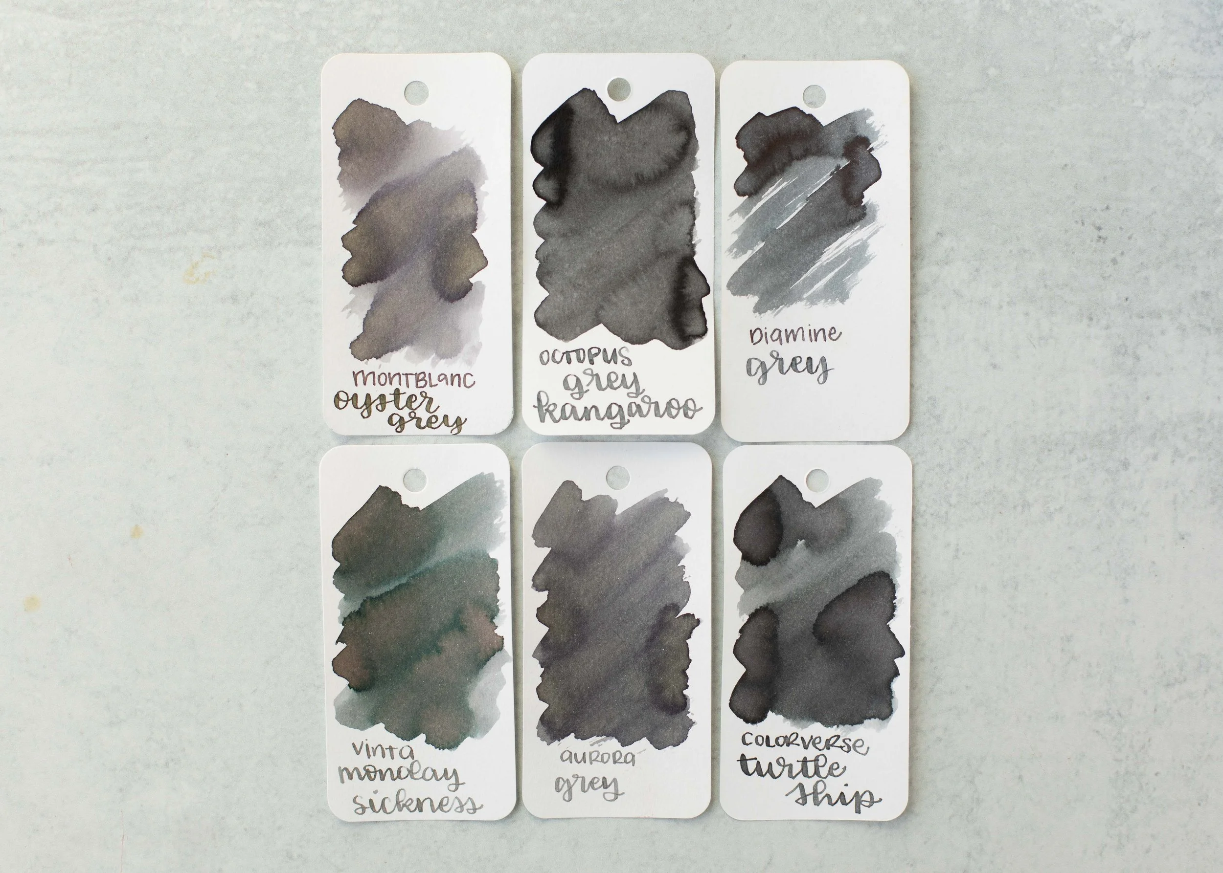 Ink Review #2526: Octopus Fluids Grey Kangaroo — Mountain of Ink