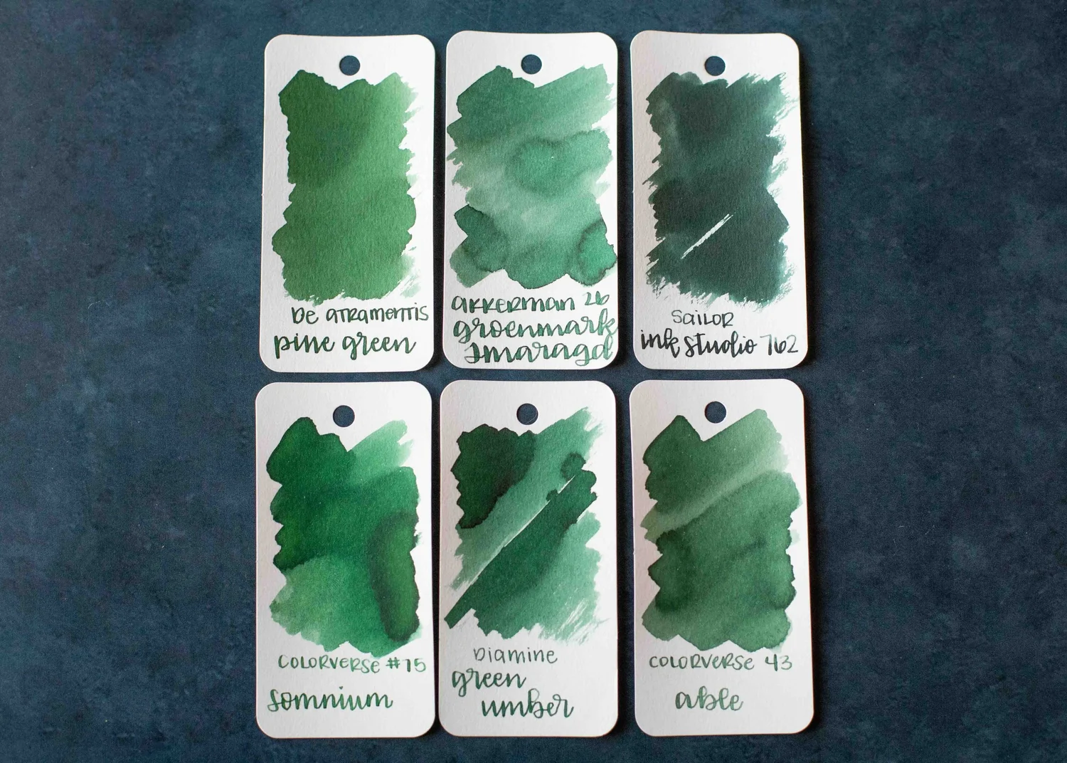 Ink Review: Akkerman 26-30 Inks — Mountain of Ink