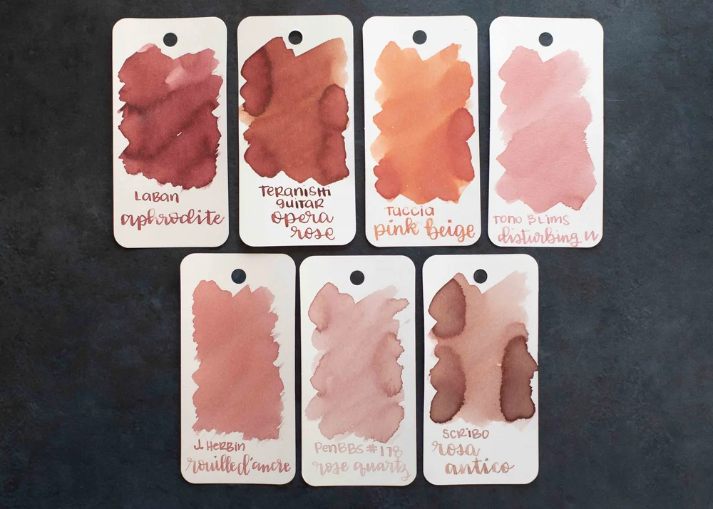 Ink Review #2802: Teranishi Guitar Opera Rose — Mountain of Ink