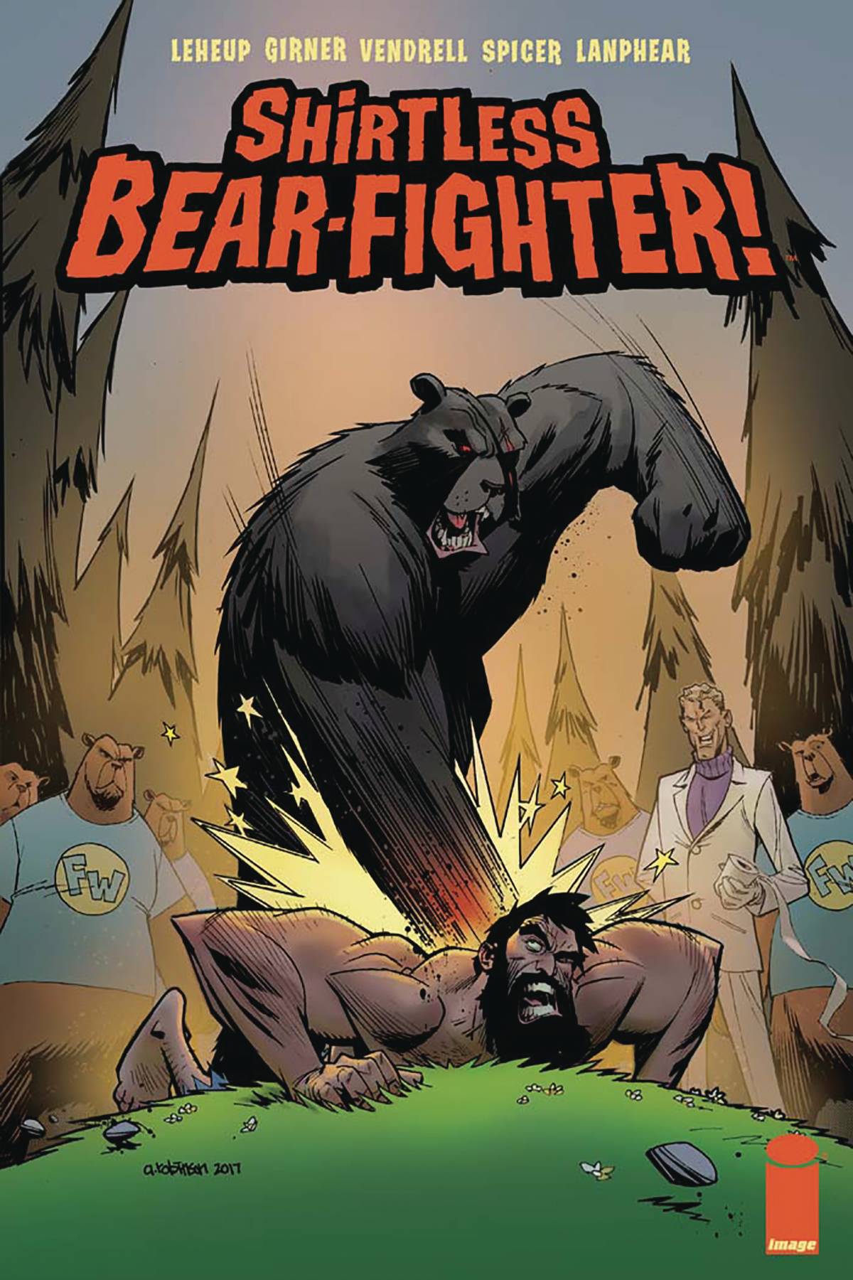 Shirtless Bear-Fighter #3 (of 5)