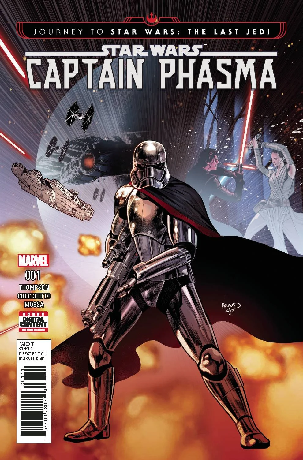 Journey to Star Wars: The Last Jedi - Captain Phasma #1 (of 4)