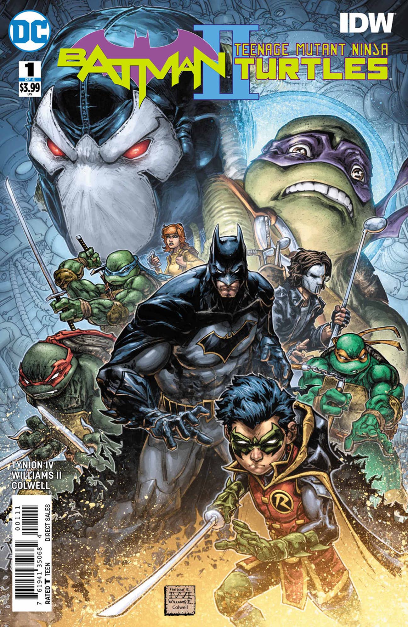 Batman / Teenage Mutant Ninja Turtles II #1 (of 6)