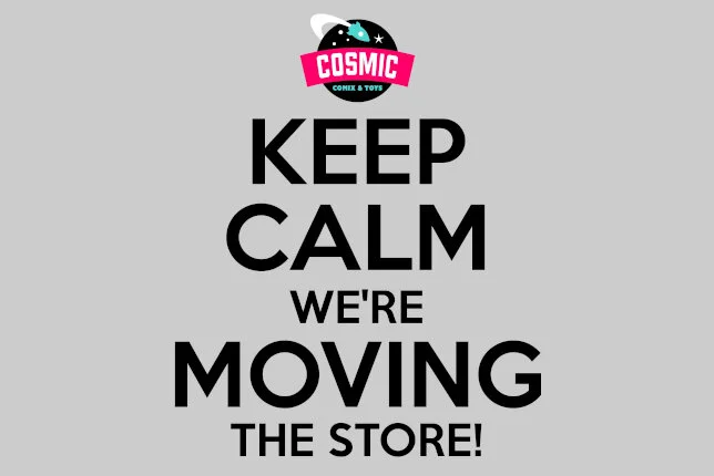 Cosmic Comix Moves to Linthicum!