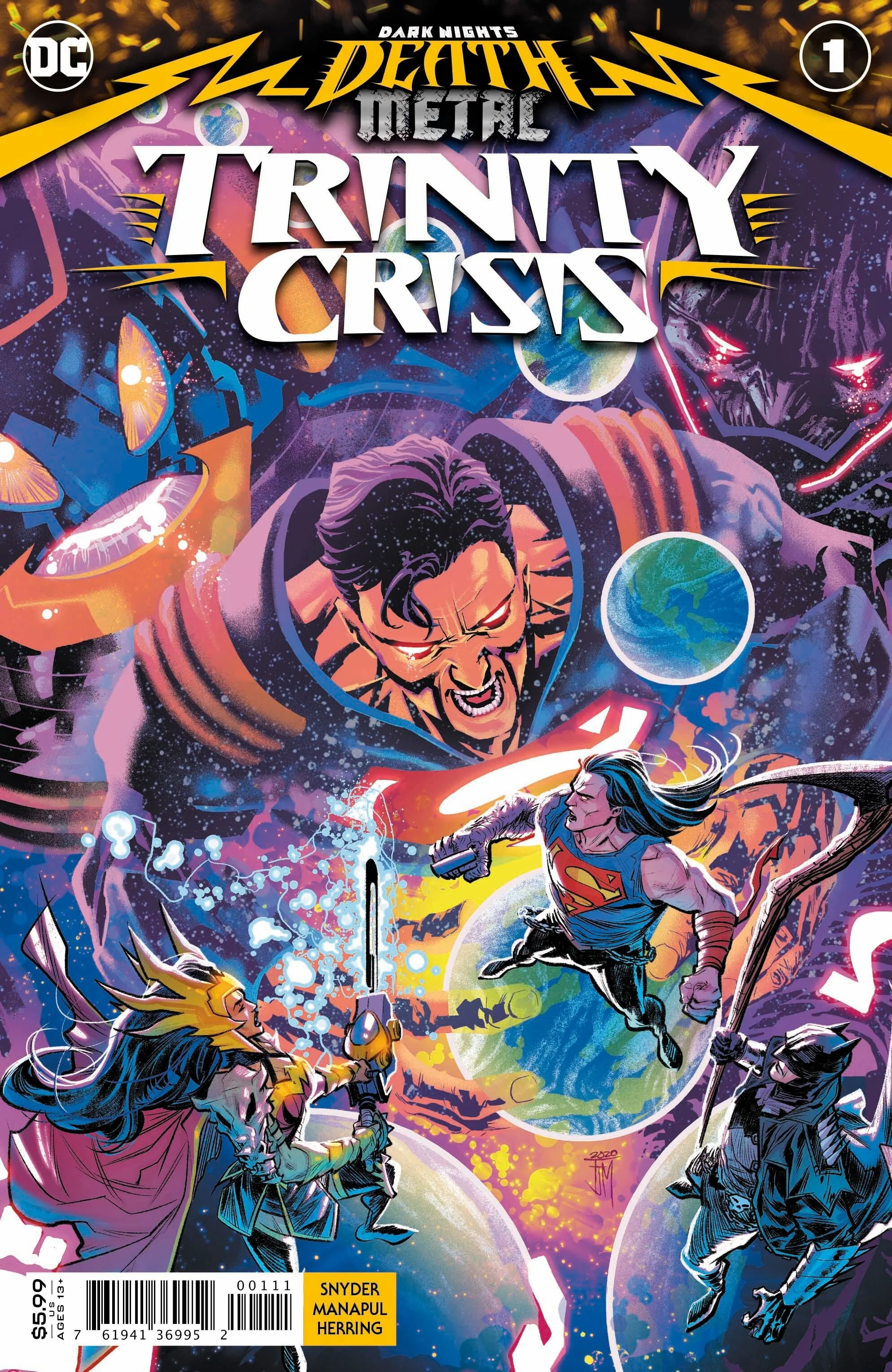 Dark Knights Death Metal Trinity Crisis #1